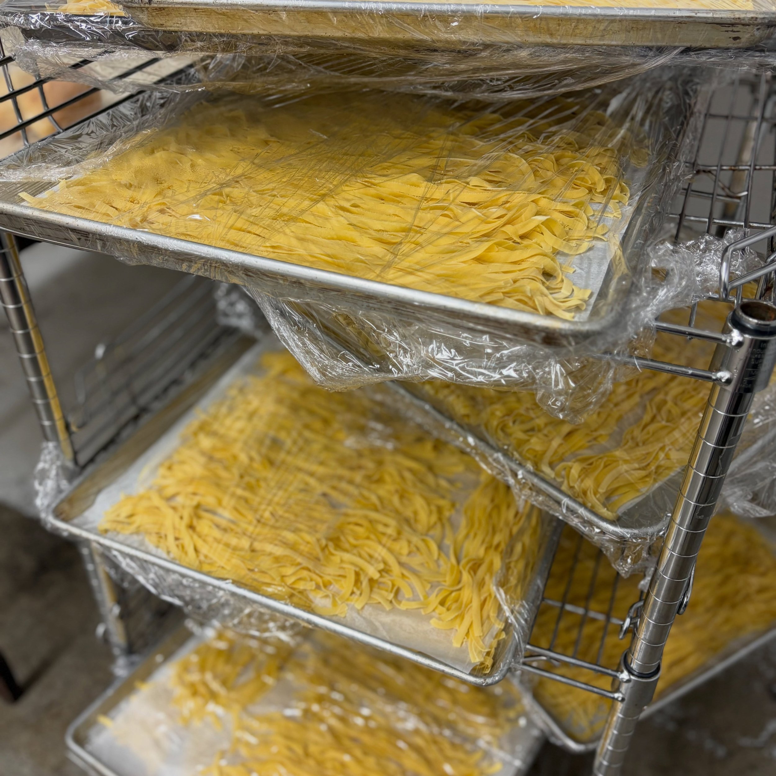GOOD MORNING PG! The ladies have been hard at it prepping our fresh in house made pasta!

TUESDAY LUNCH SPECIAL
Our number 1 best seller! Chicken Parmesan served with house made pasta and garlic bread 

TODAYS SOUPS:
Clam chowder 
Chicken and vegetab
