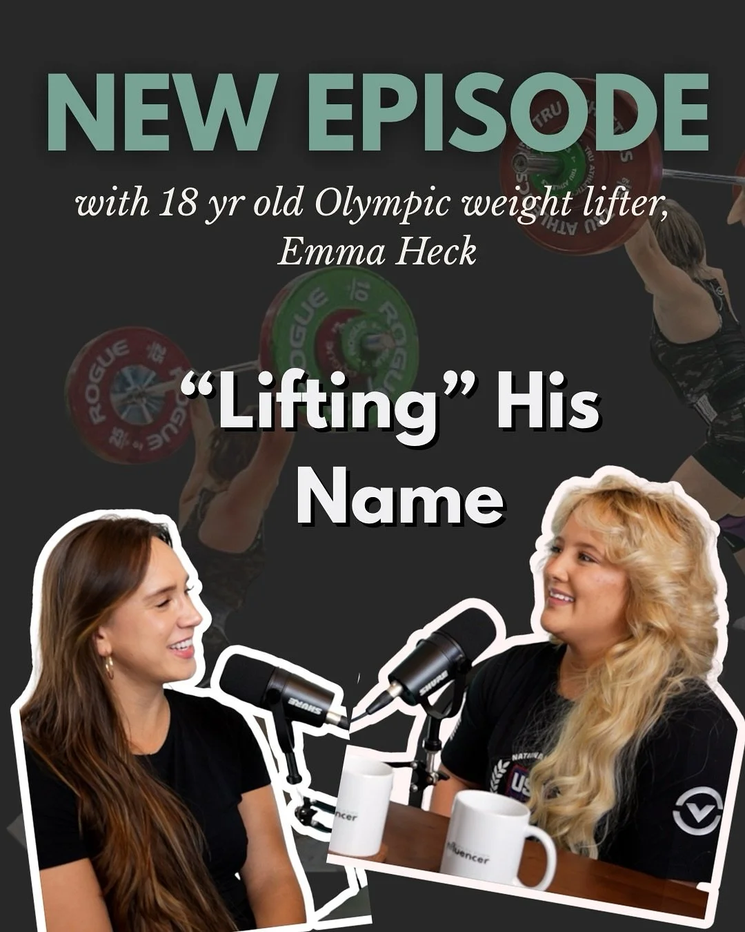 🏋️What does it look like to chase excellence in your sport while keeping your identity rooted in Christ? I&rsquo;m joined by 18-year-old @emmaheckoly, a rising star in the weightlifting world who uses her platform to point people to Jesus. 

It&rsqu