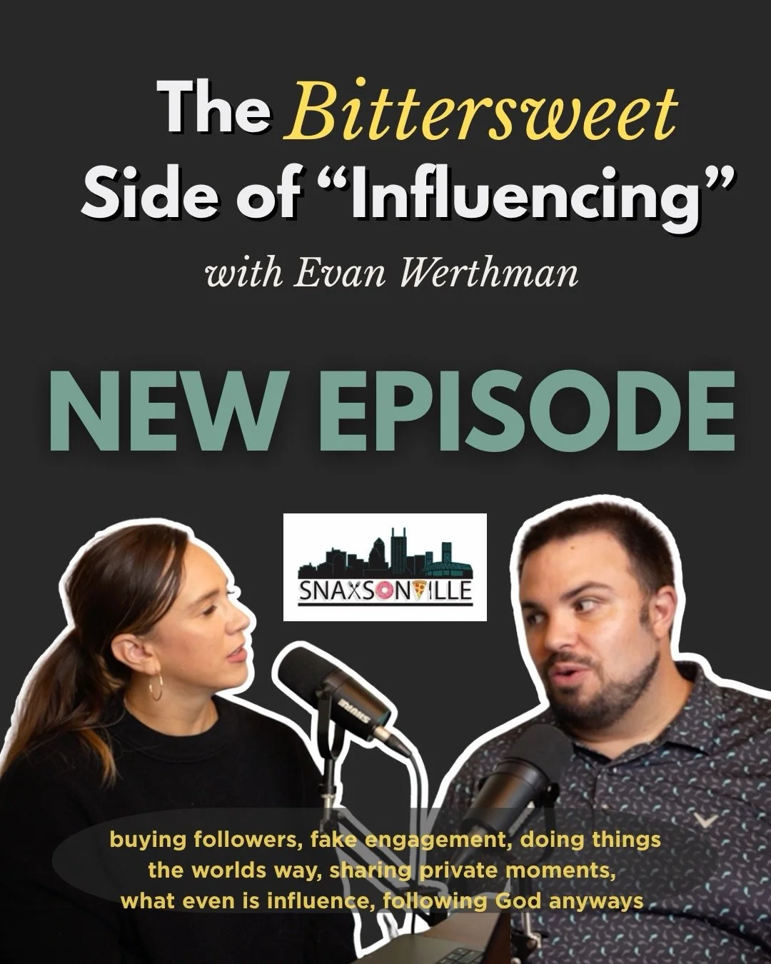 Is it ever worth &ldquo;cheating the system&rdquo; to gain followers or influence as a Christ follower, even if it works? 💸

As @snaxsonville has experienced real success on social media, he&rsquo;s seen the good, the bad, and the ugly of &ldquo;inf