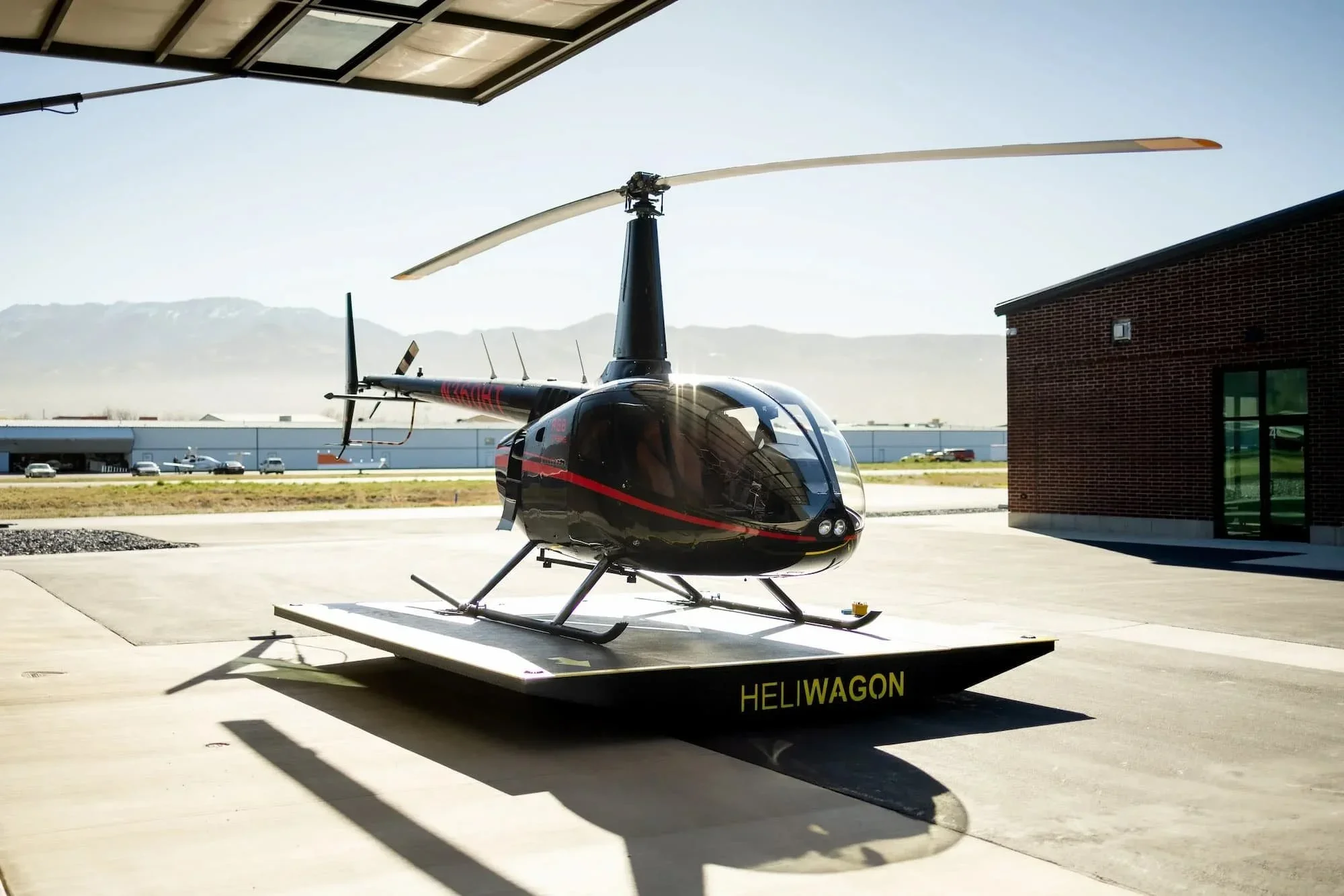 helicopter tour ride in utah.