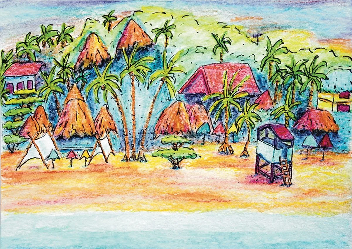 Playa Zicatela - Sunset