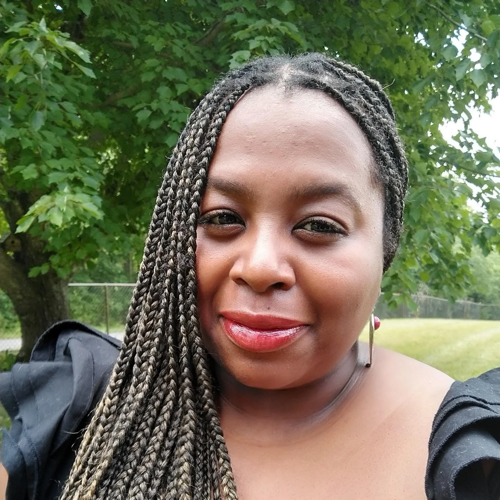 Marissa Smith-Fletcher Outside Smiling