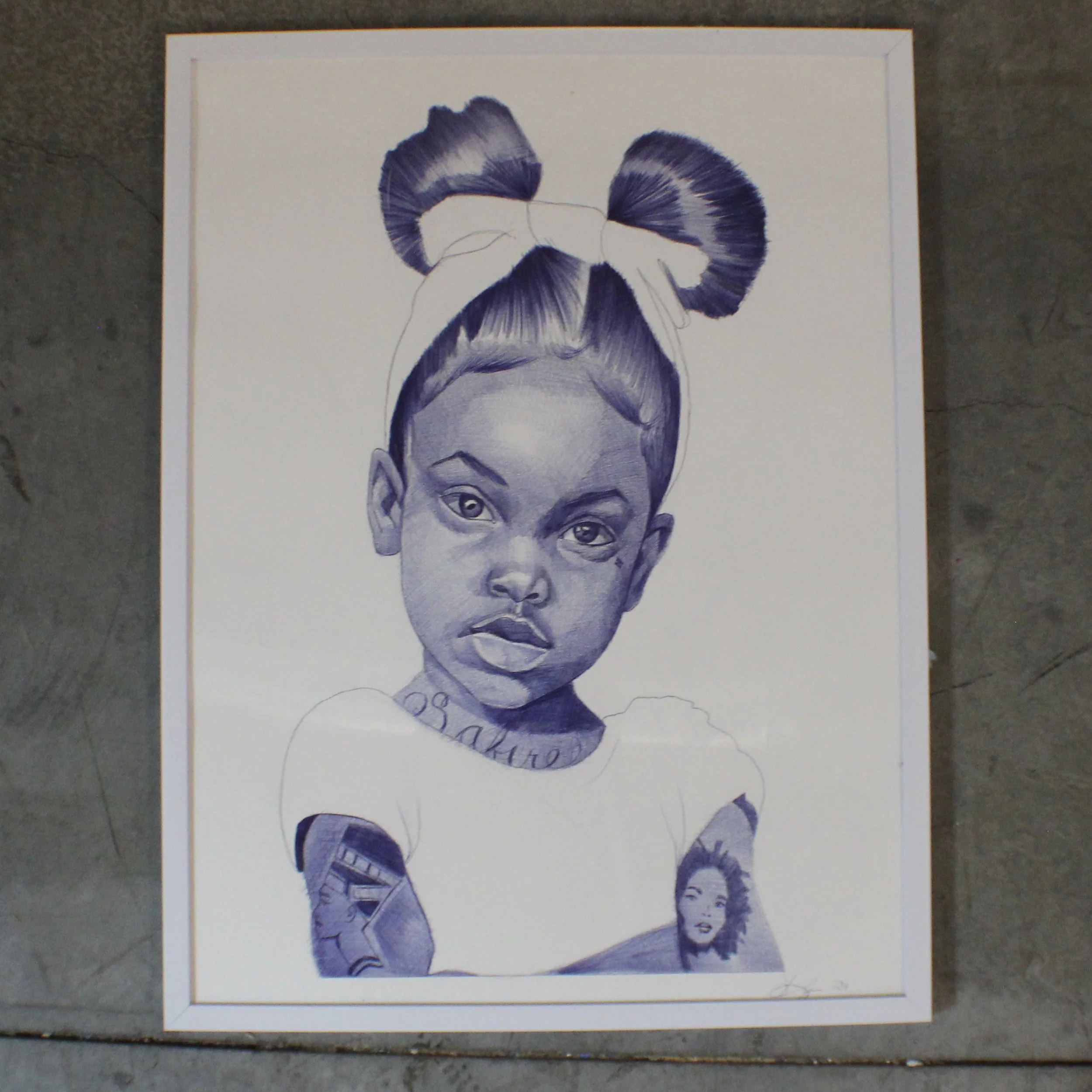 Pen Portrait Drawing Series (continued)