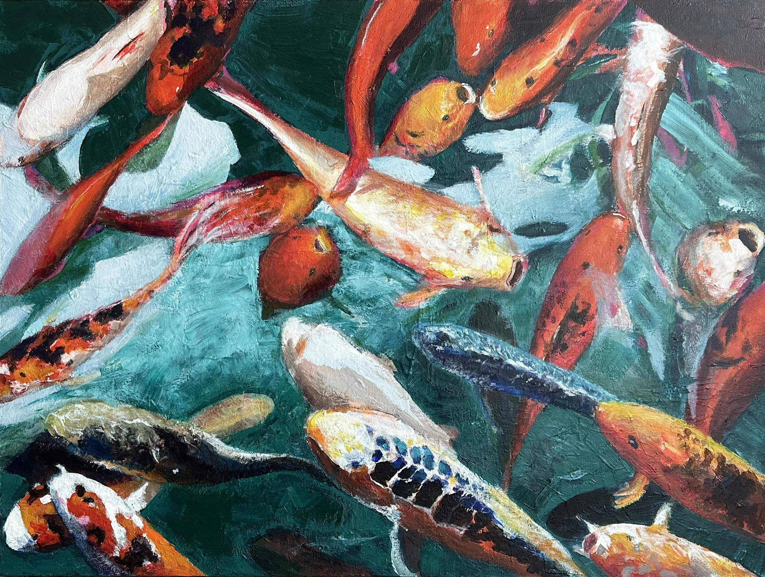 Koi Fish Pond