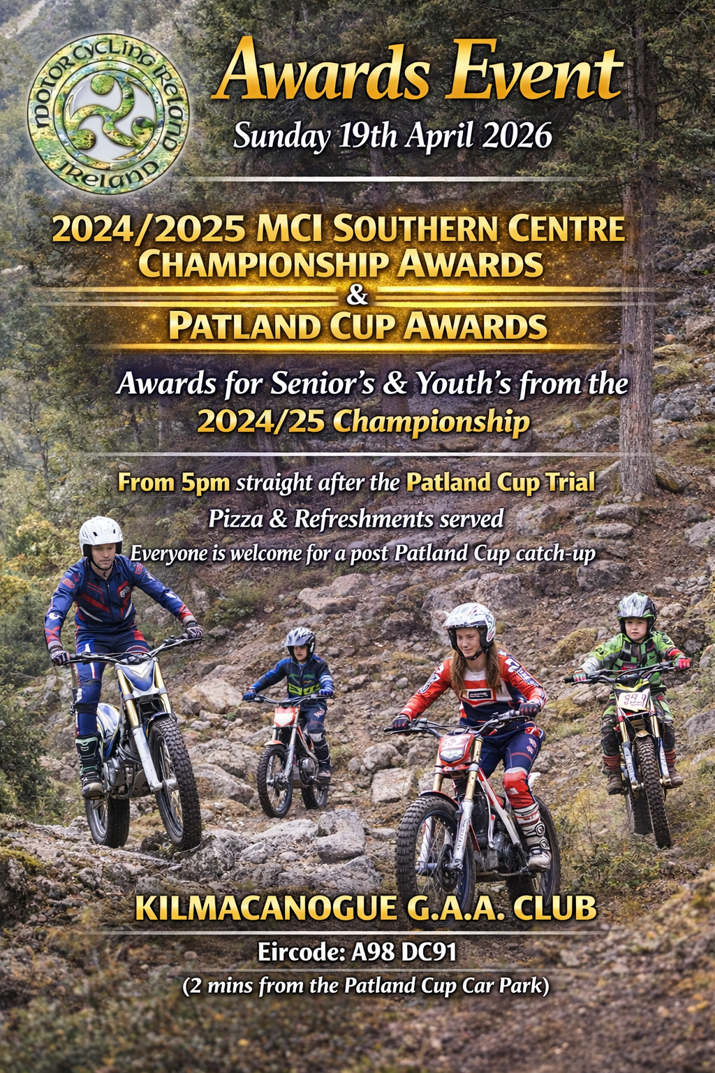 2024-2025 M.C.I Southern Centre Championship Awards