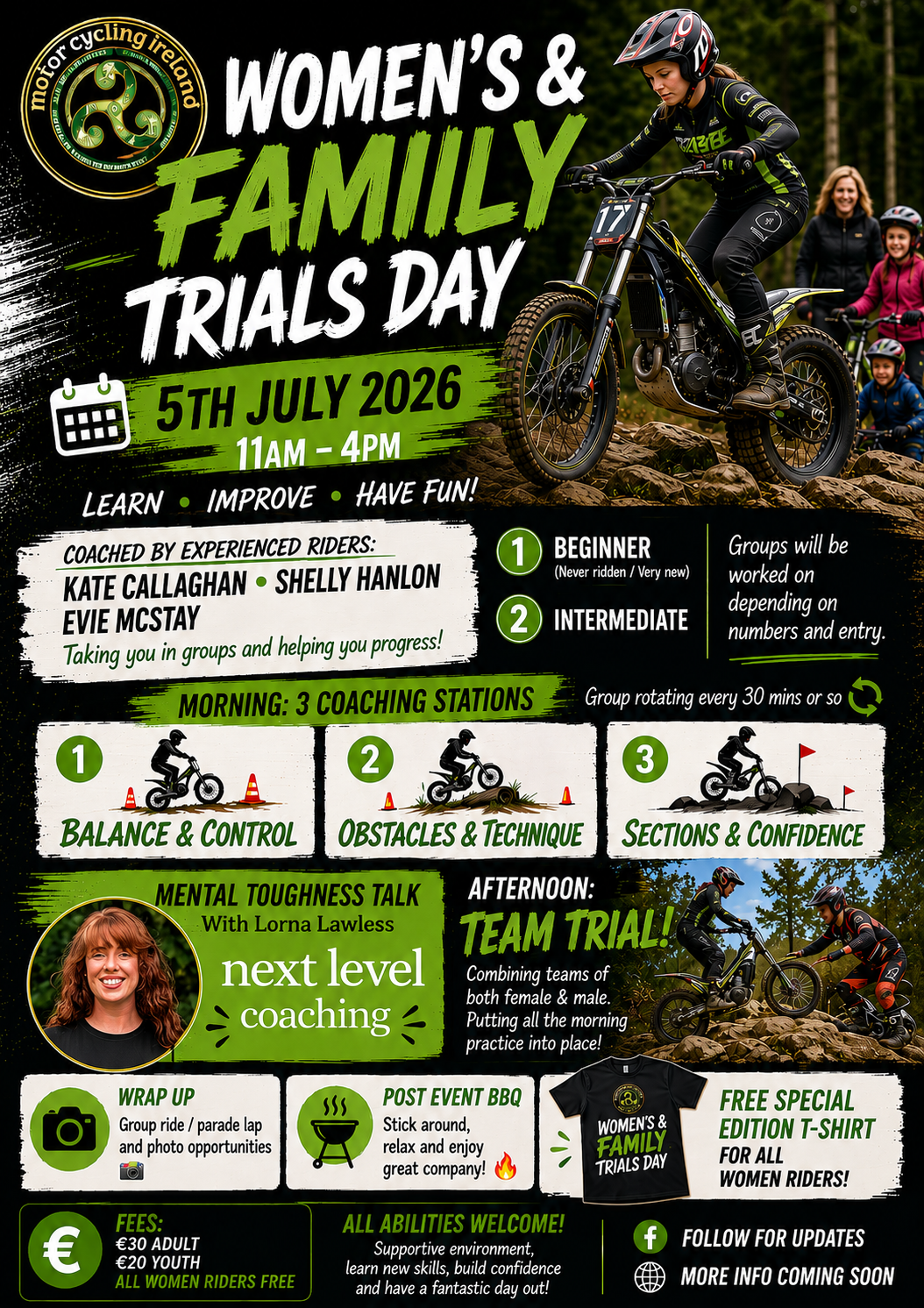 Women in Trials &amp; Family Summer Trials Day 5th July 2026