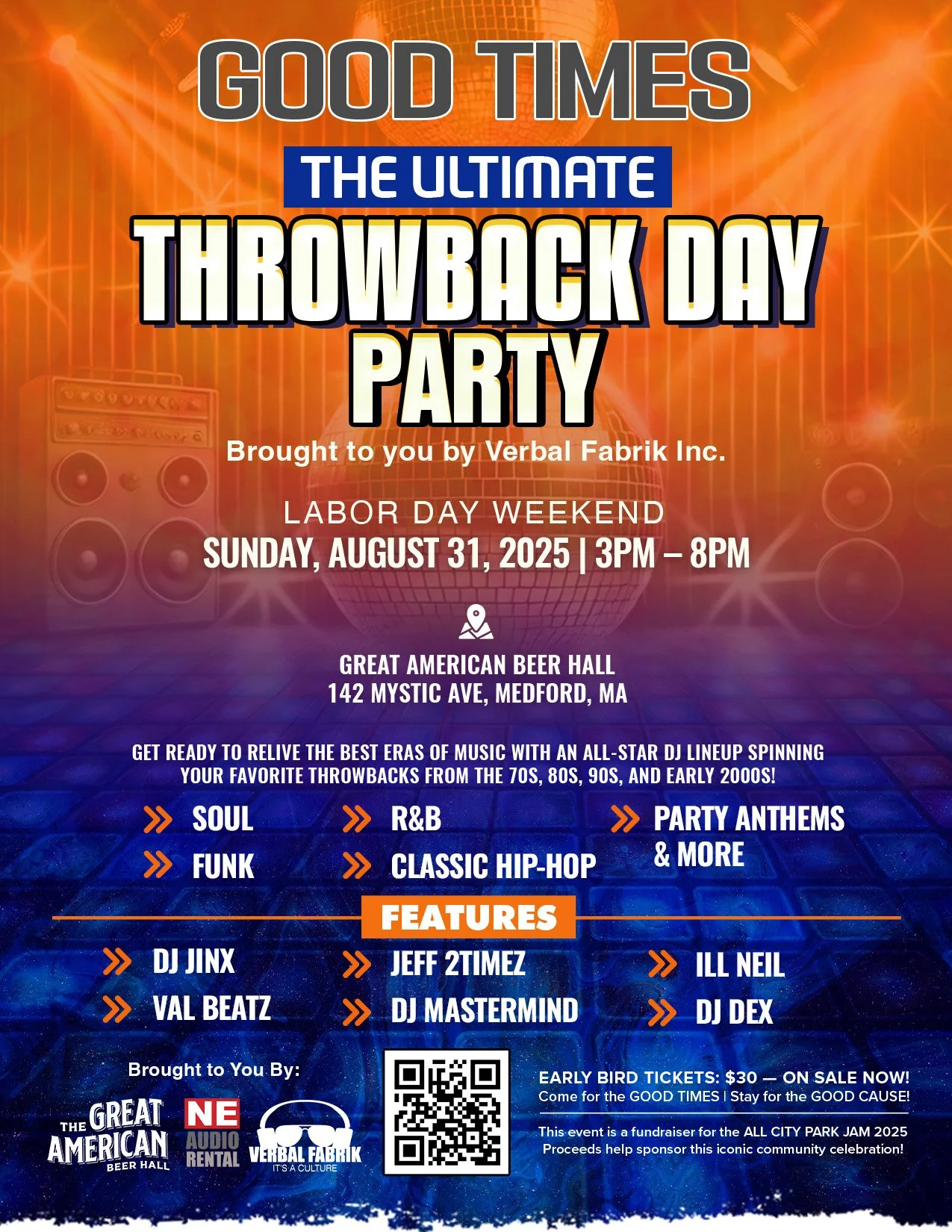 The Ultimate Throw Back Day Party