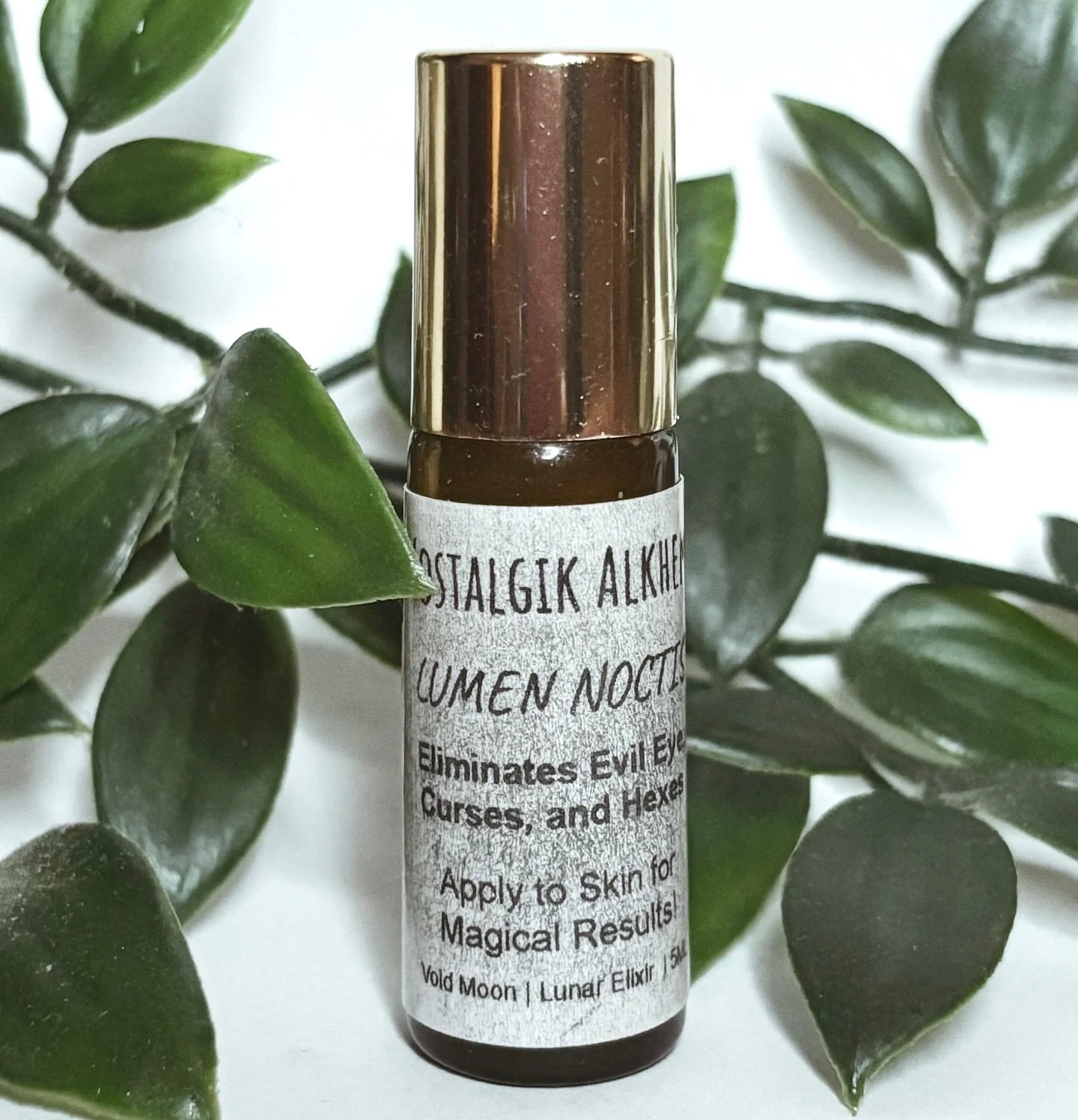 Lumen Noctis Elixir eliminates evil eye, curses, and hexes. Apply to the skin for Magical Results! #nostalgikalkhemy #elixir #111