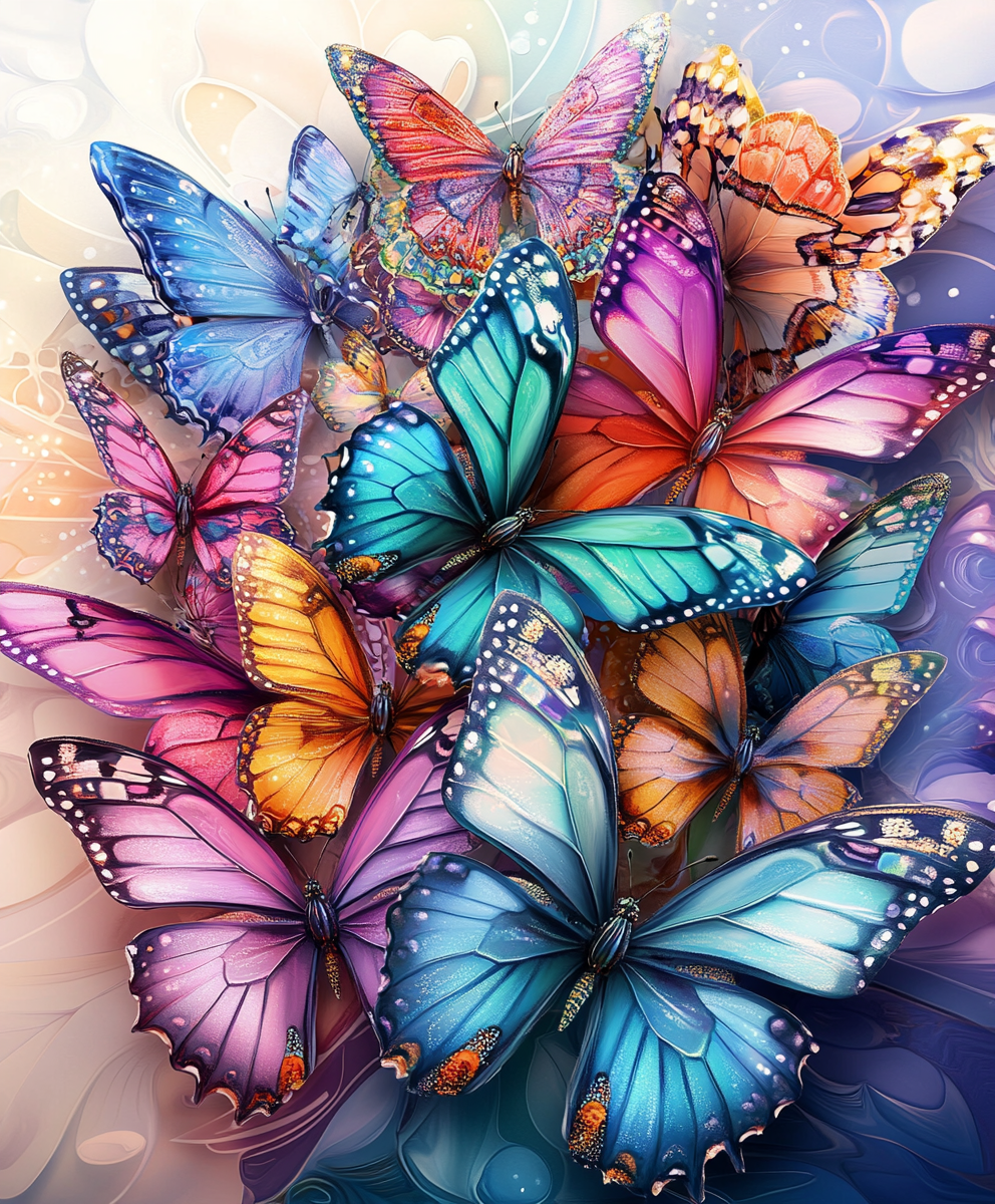 Fluttering Kaleidoscope