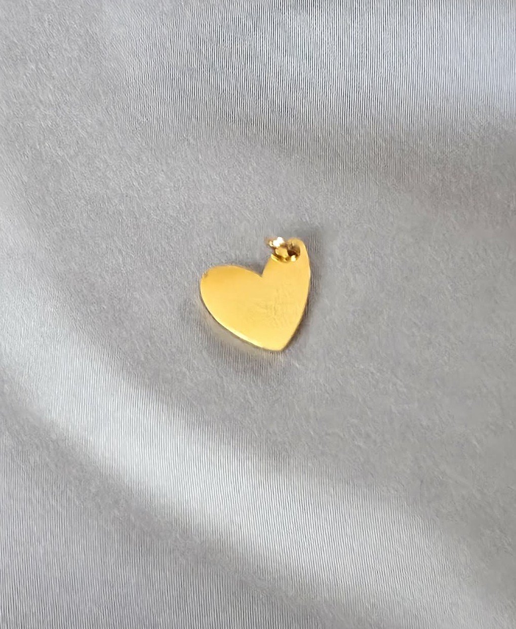 Tilted Heart Charm