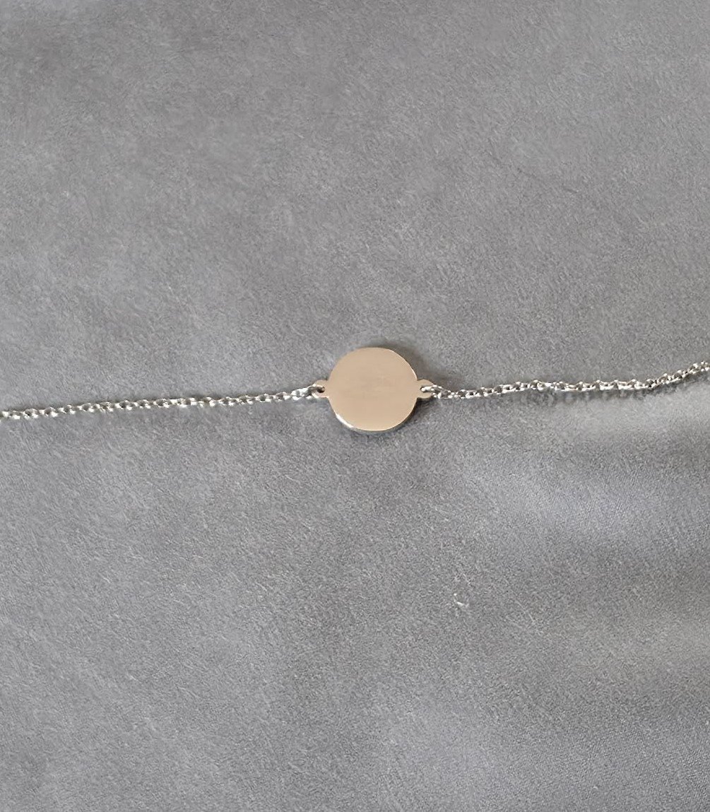Coin Link Bracelet