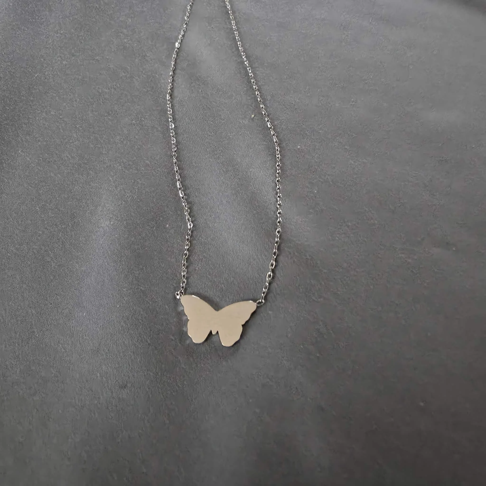 Butterfly Pendant Necklace