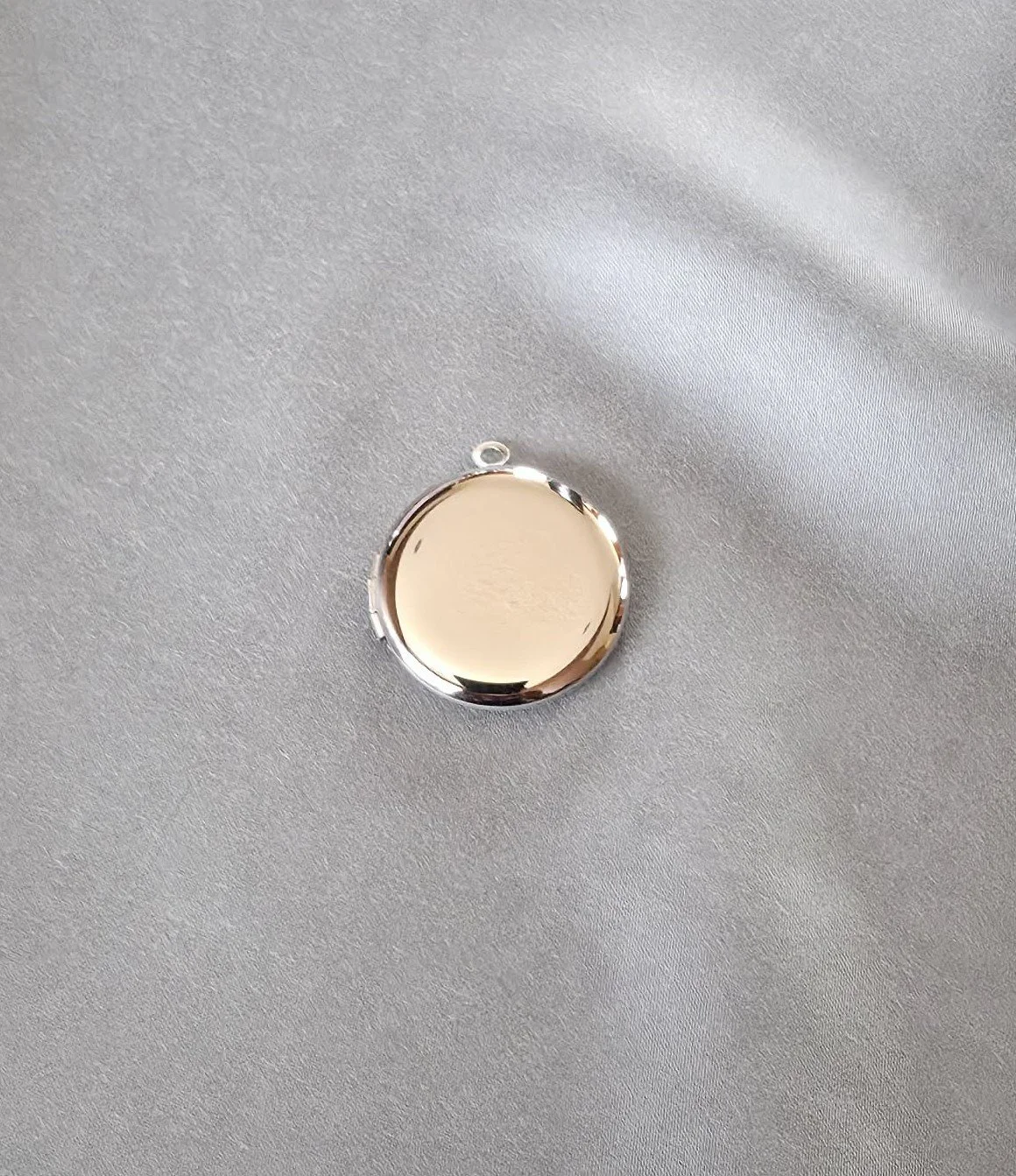 Round Locket Necklace