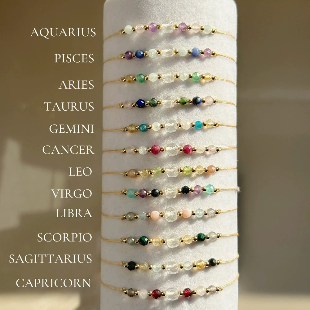 Zodiac Stone Bracelet