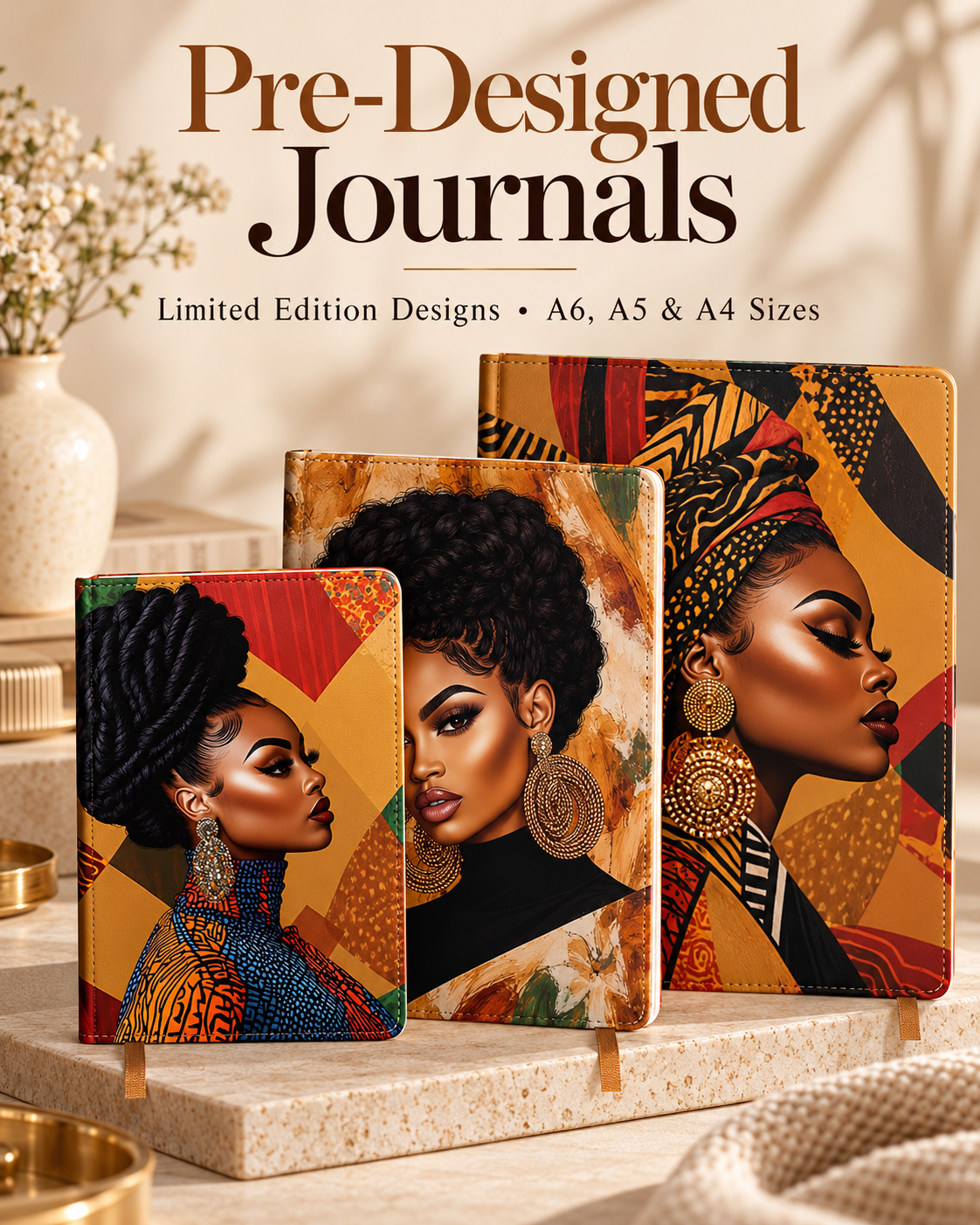 Pre-Designed Journals
