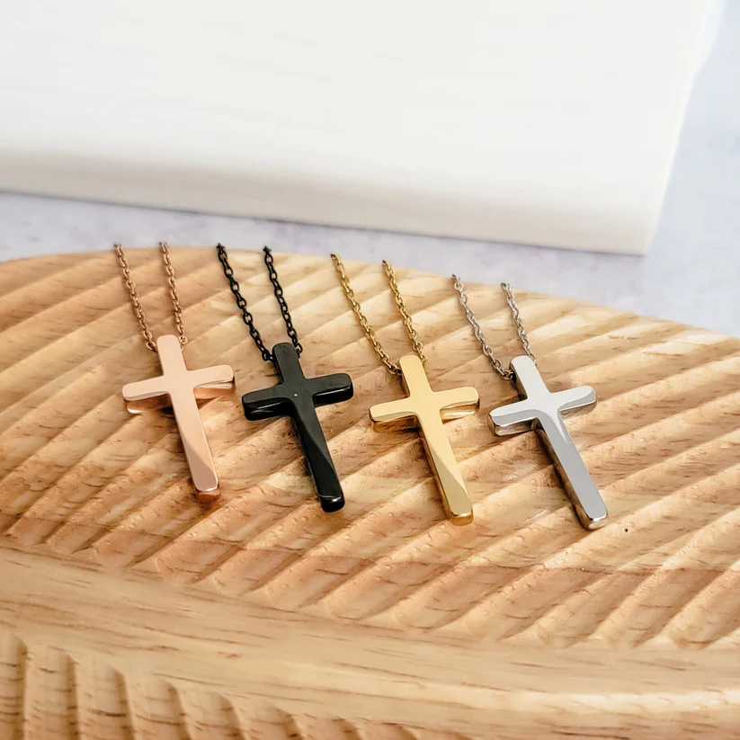 Verity Cross Necklace