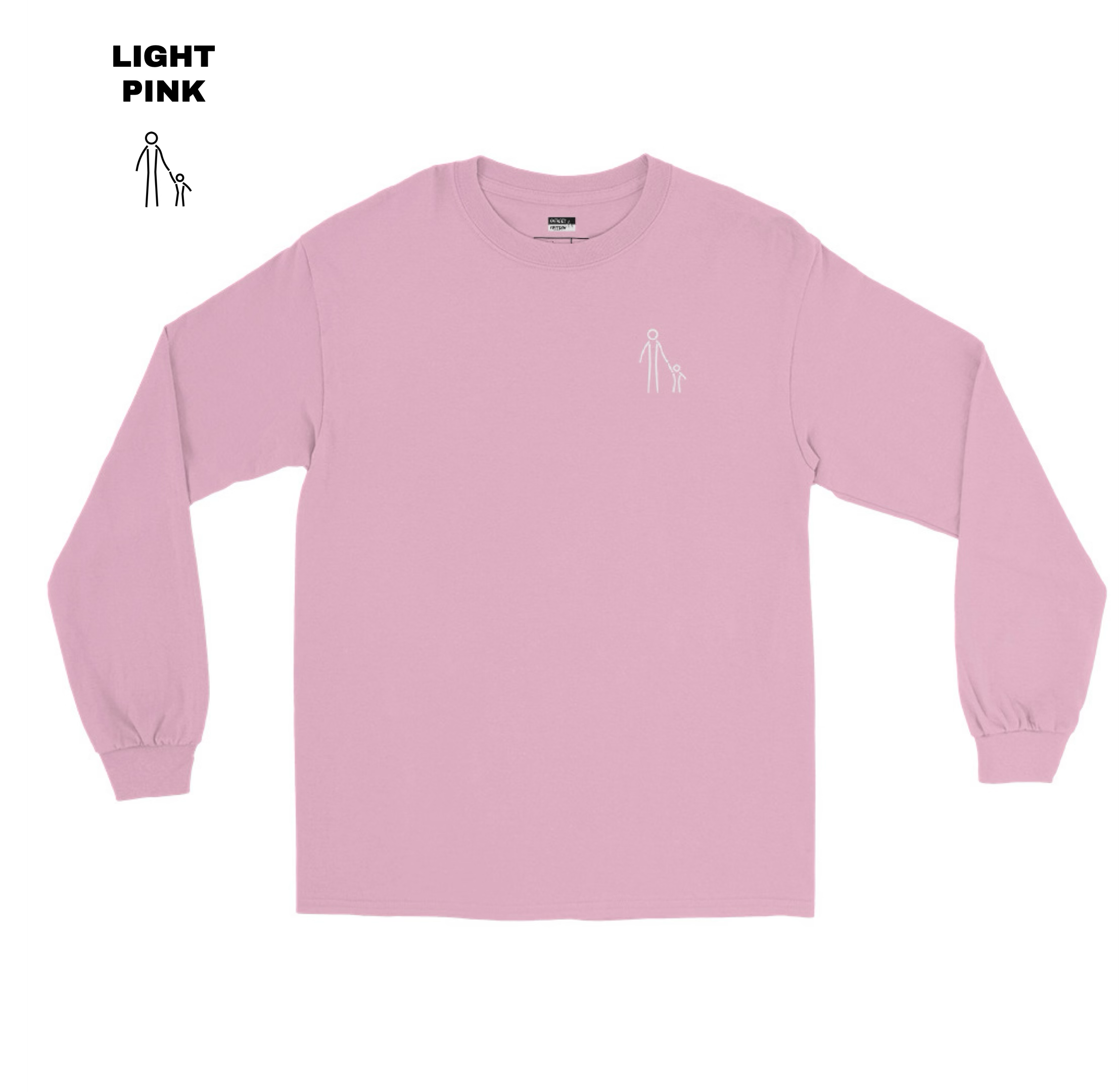 Father & Child Long Sleeve - Light Pink.png