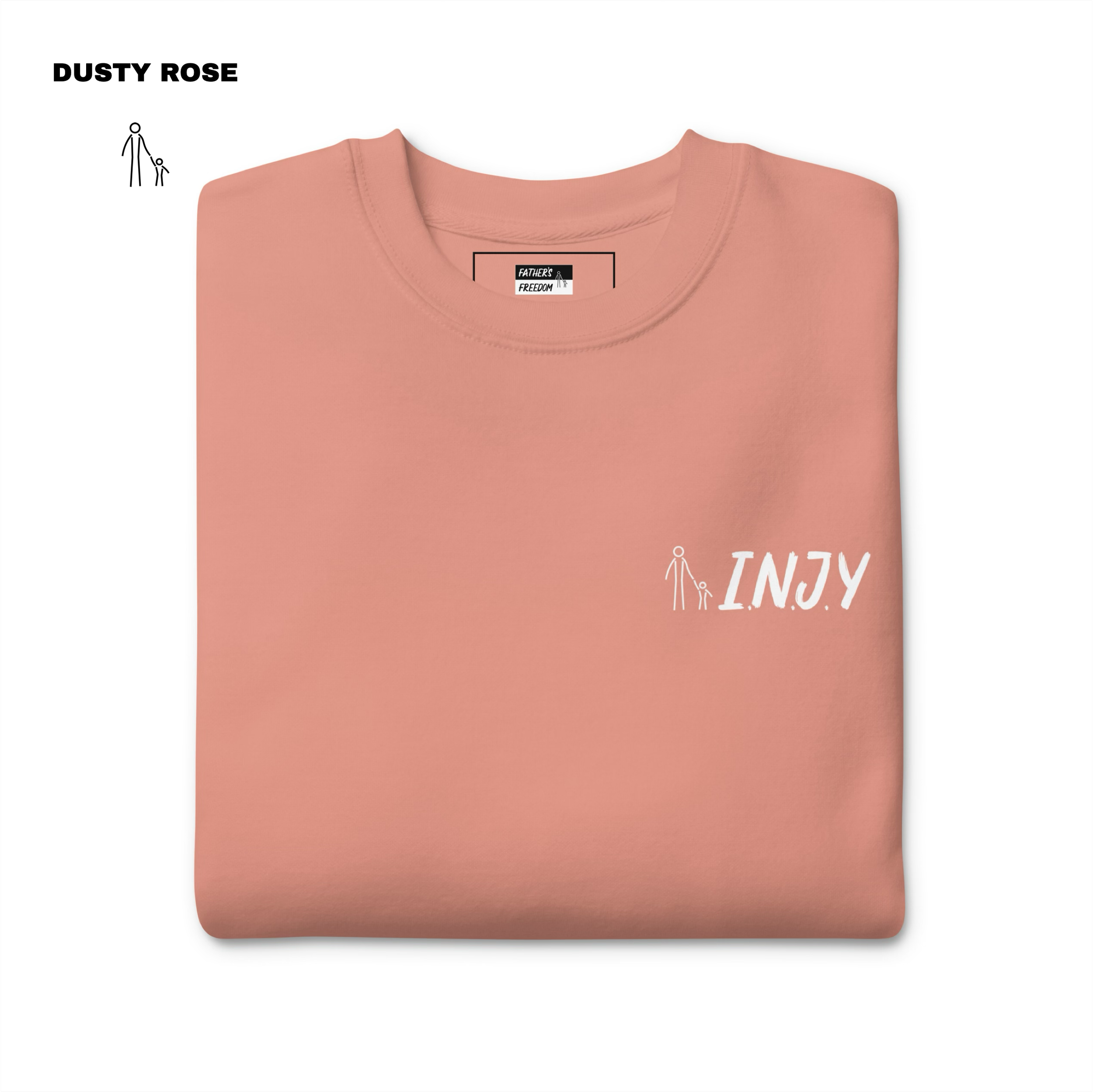 INJY Coded Sweatshirt - Dusty Rose.png