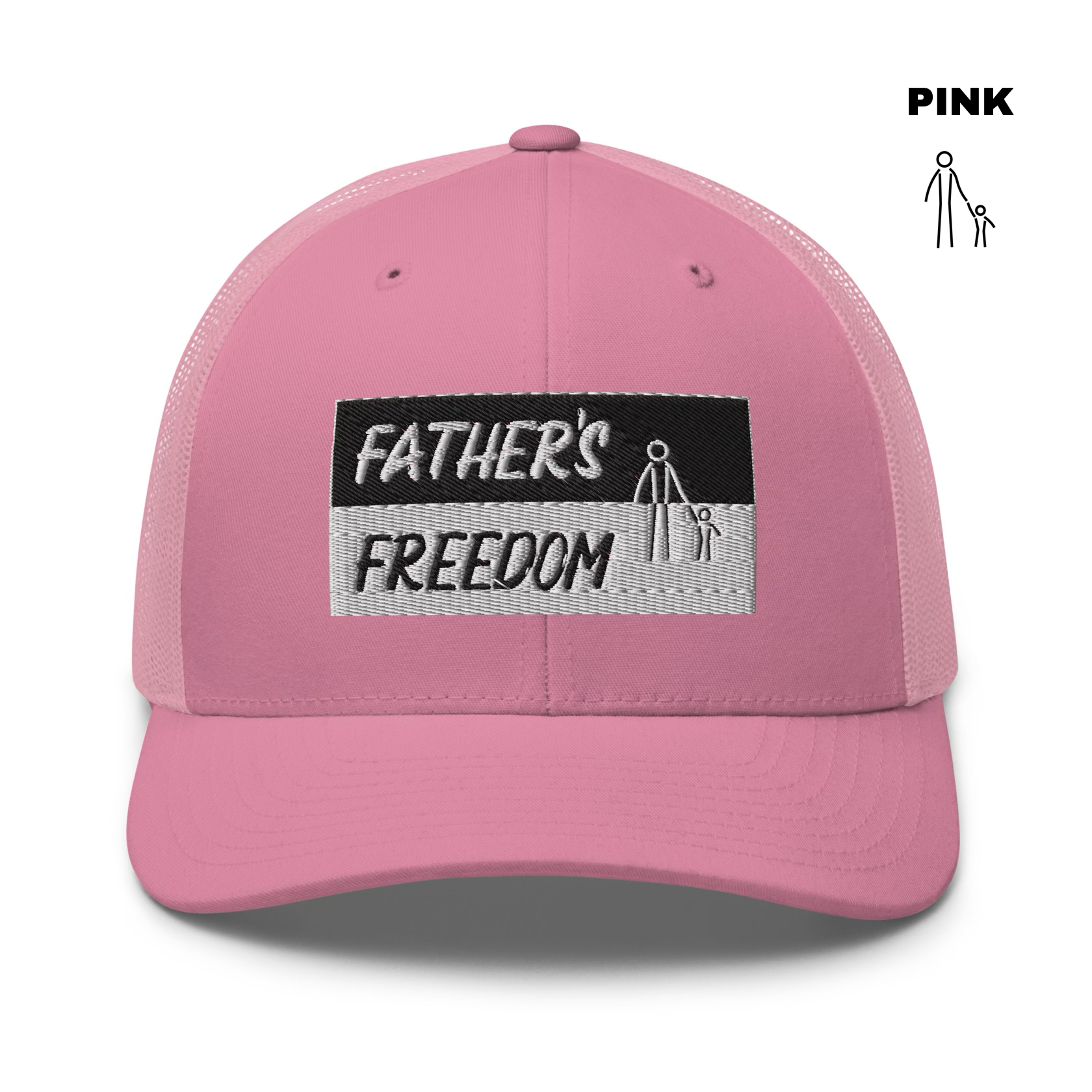 Father's Freedom Trucker - Pink.png