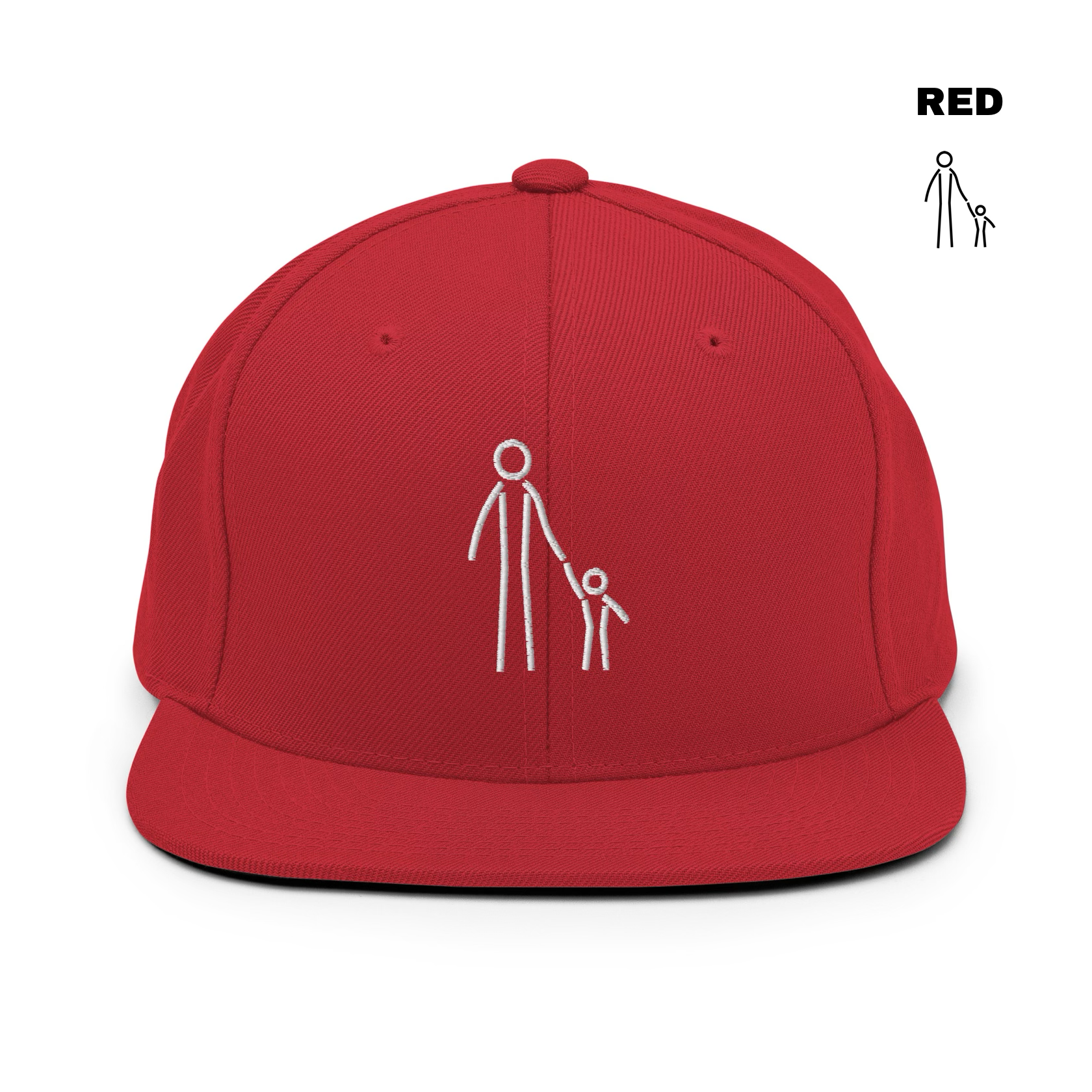 Father & Child Snapback - Red.png