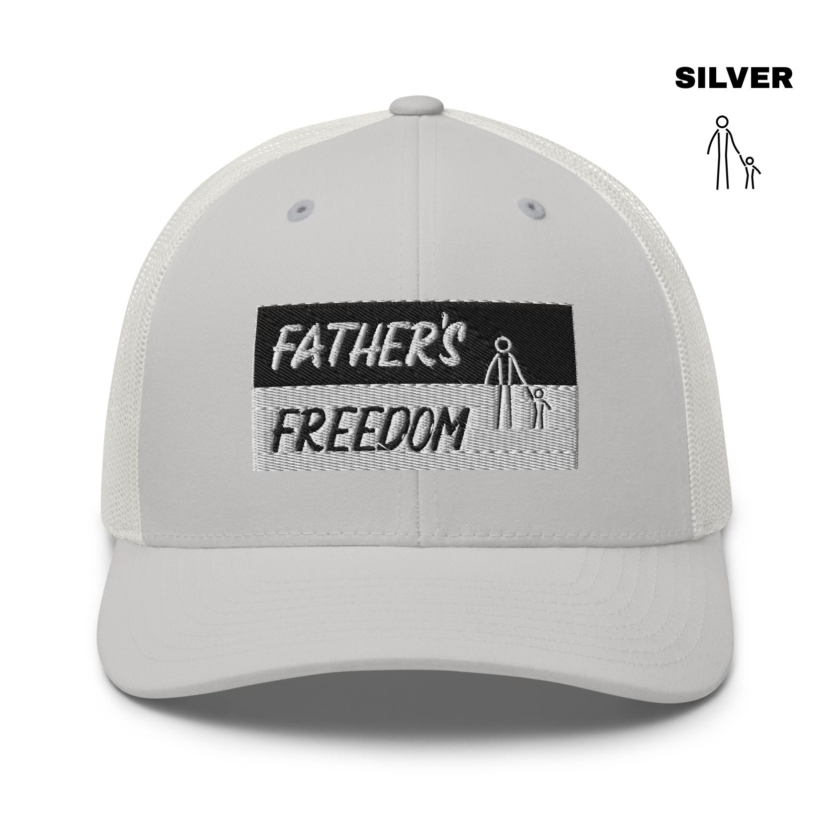 Father's Freedom Trucker - Silver.png