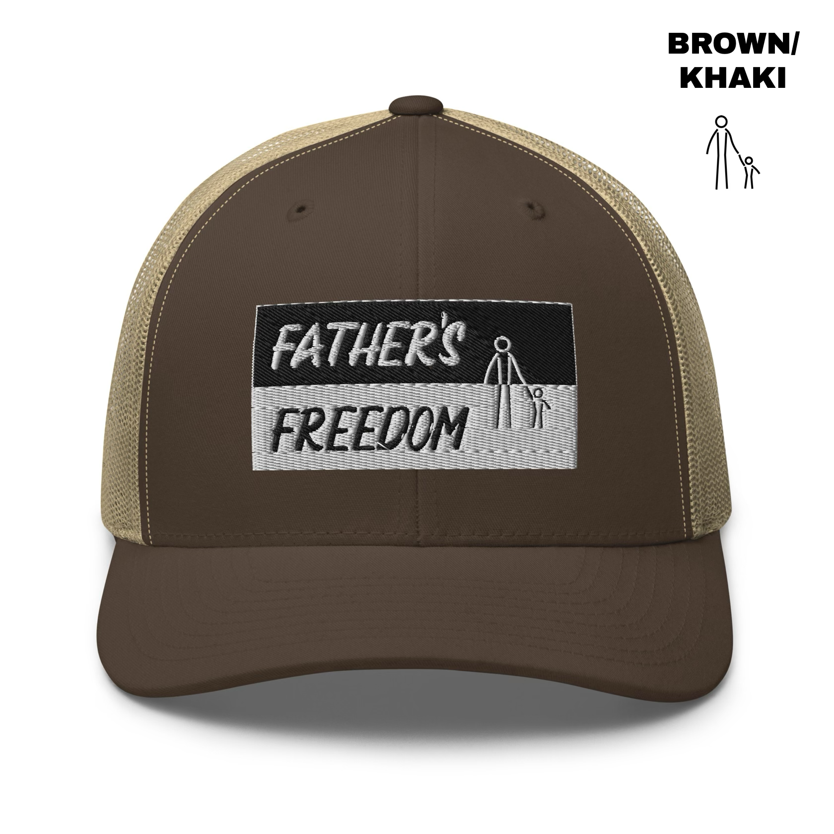 Father's Freedom Trucker - Brown:Khaki.png