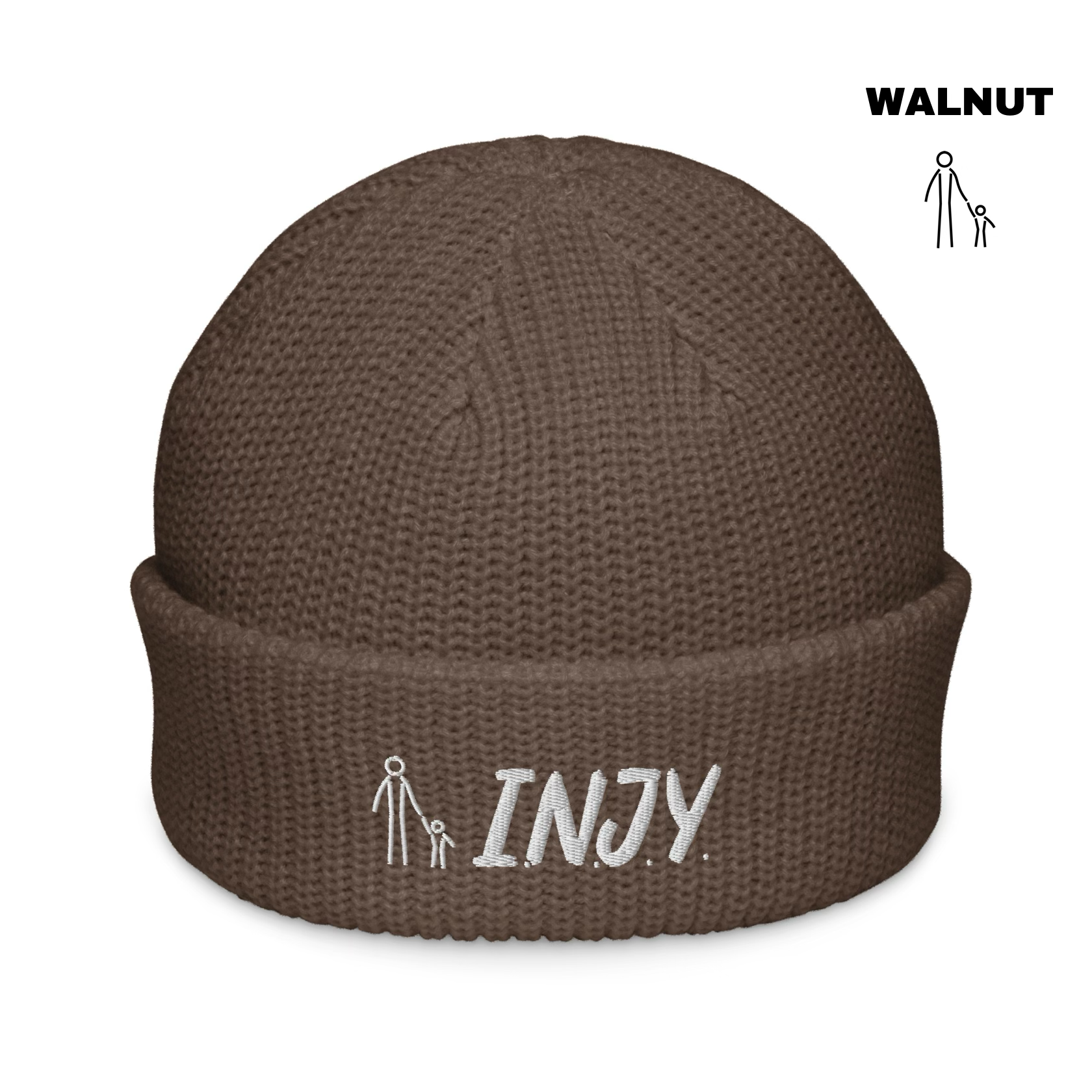 INJY Fisherman Beanie - Walnut.png