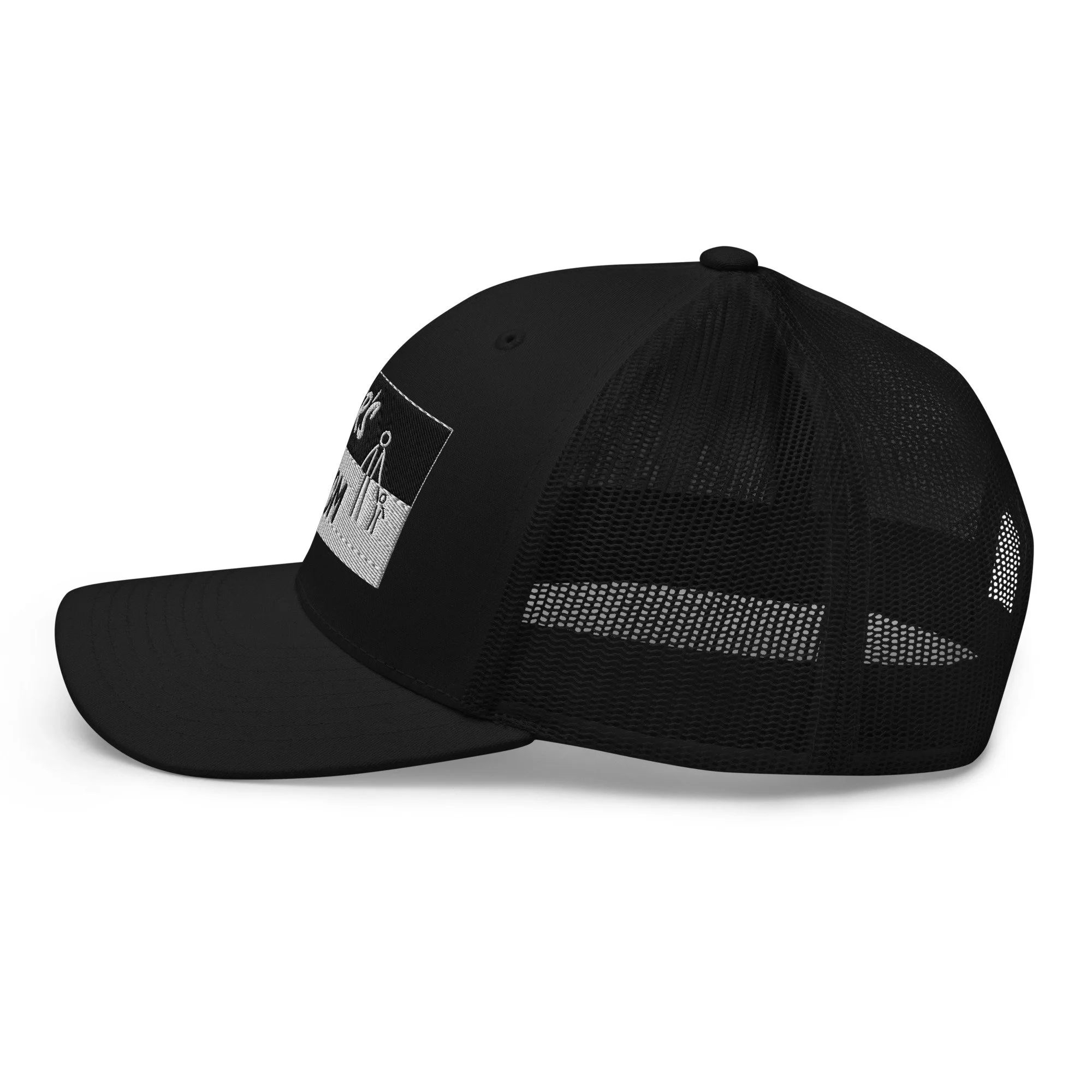 Father's Freedom Trucker - Black - Left.jpg