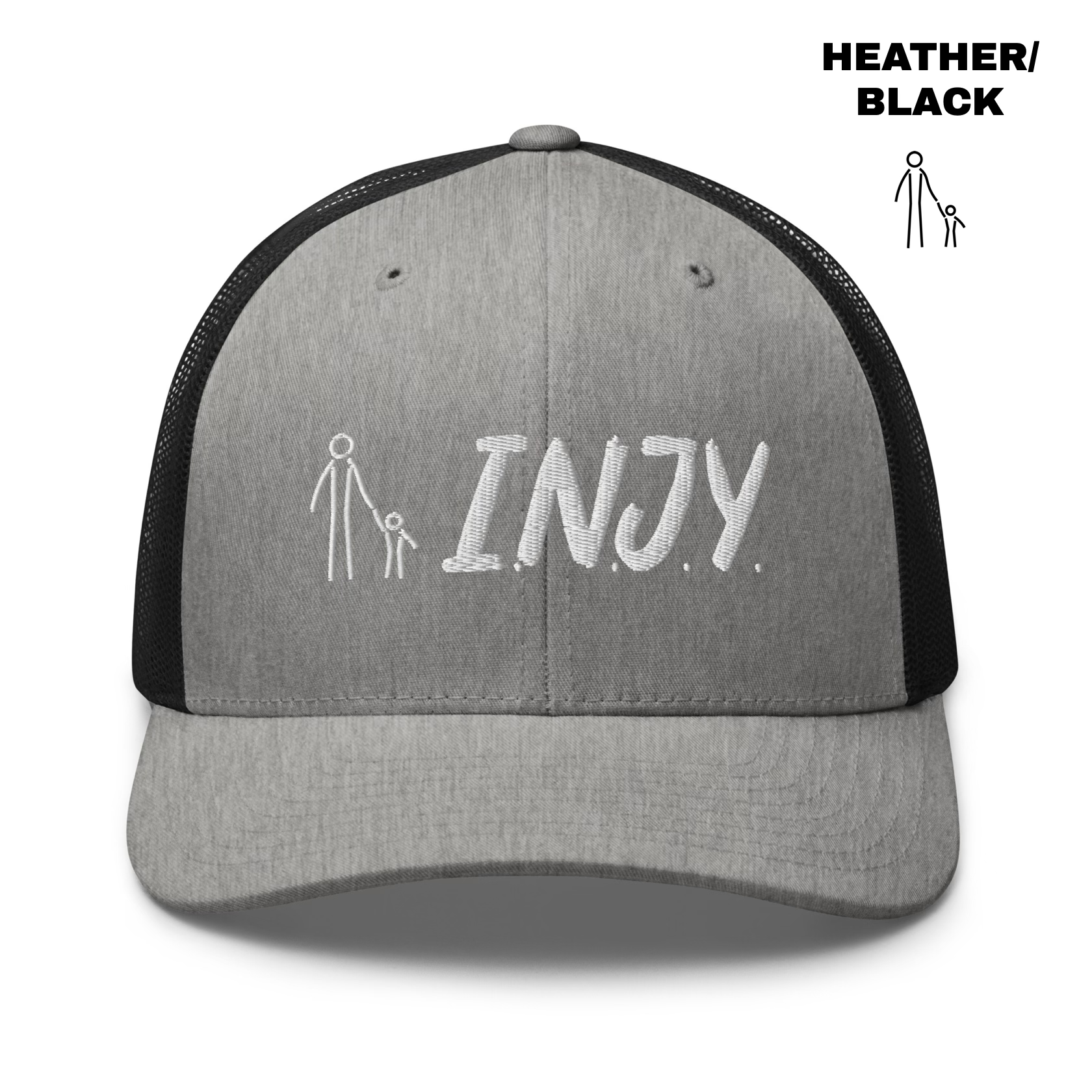 INJY Trucker - Heather:Black.png