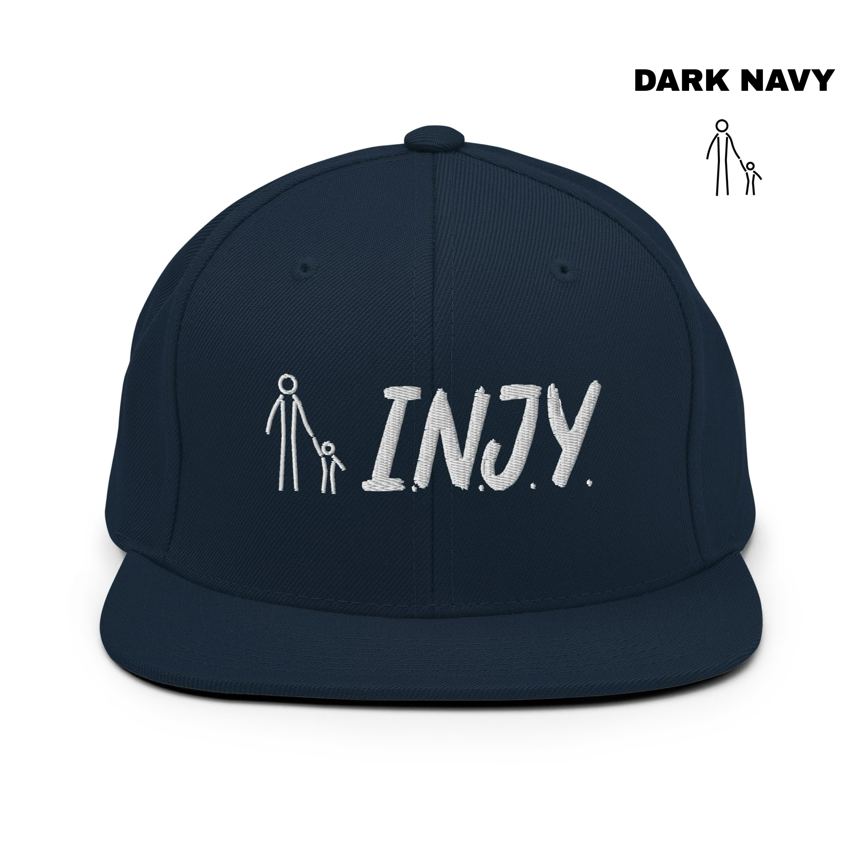 INJY Snapback - Dark Navy.png