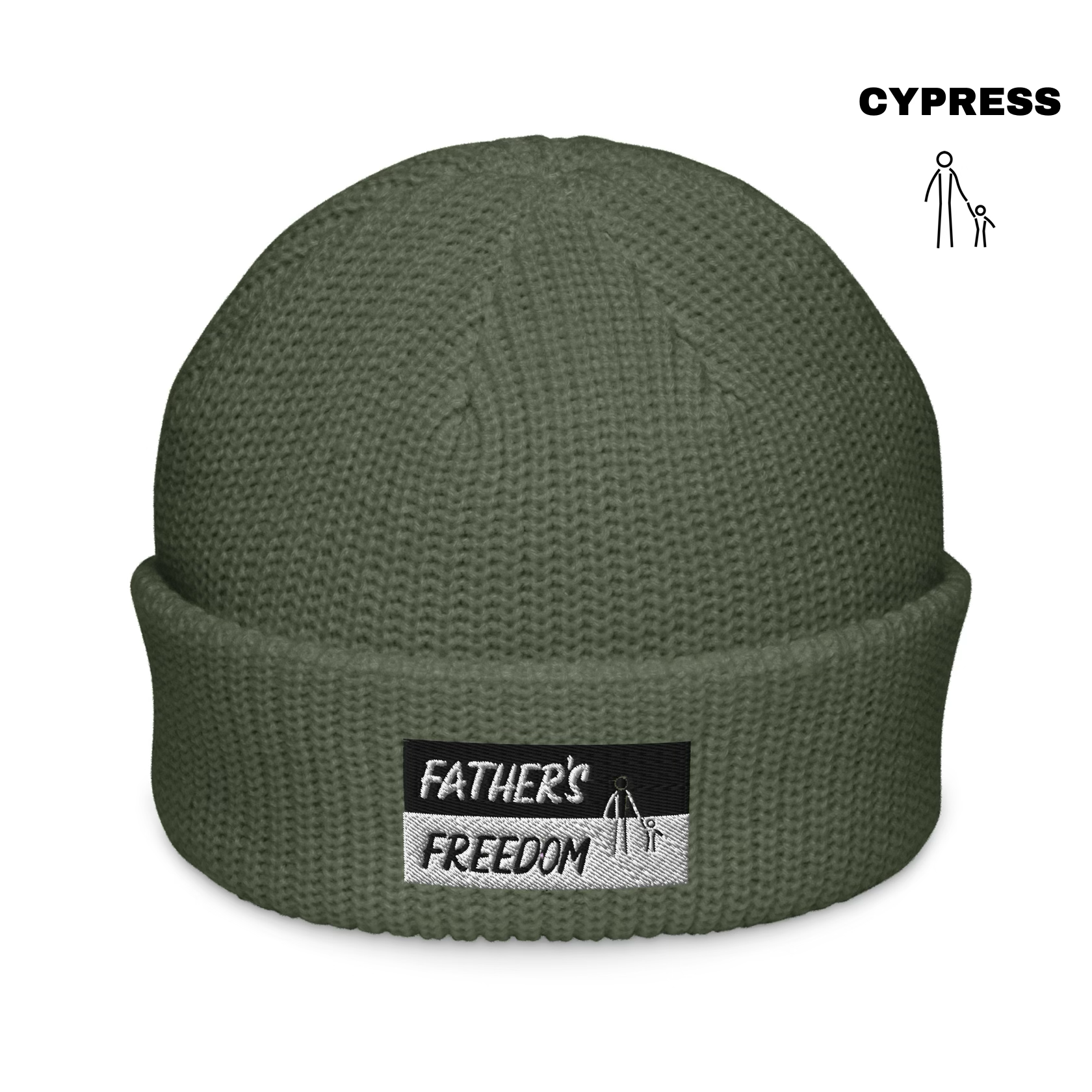 Father's Freedom Fisherman Beanie - Cypress.png