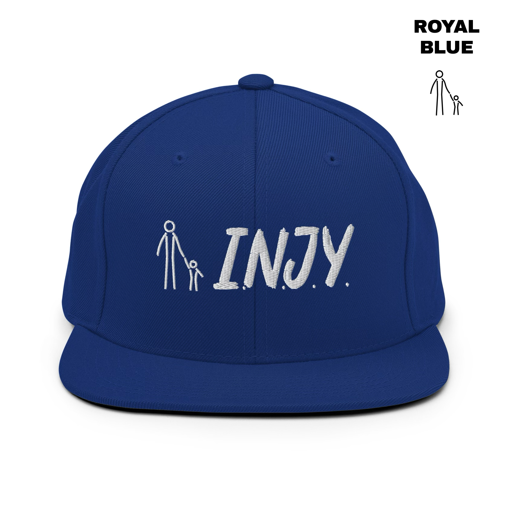 INJY Snapback - Royal Blue.png