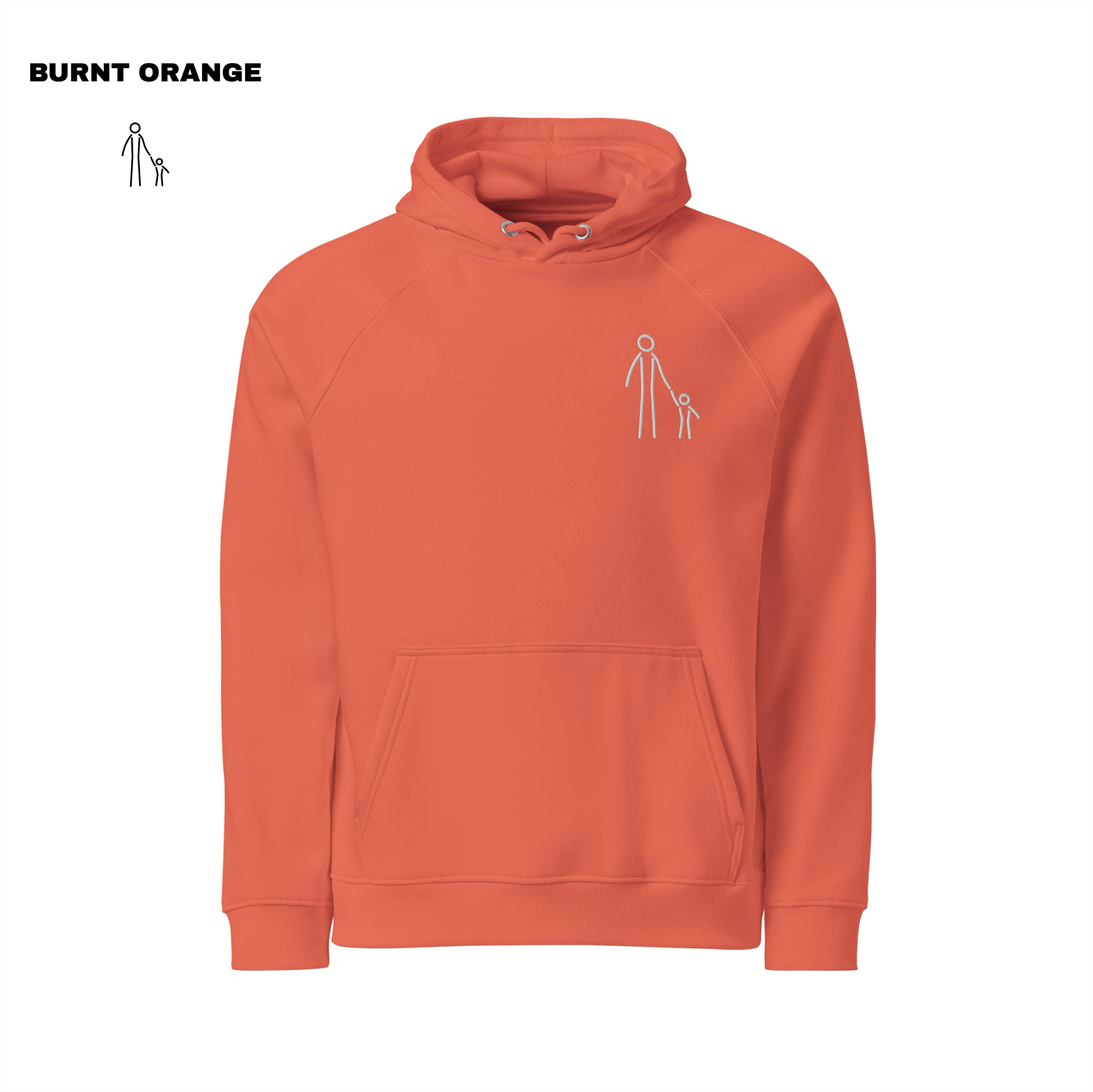 Father & Child Hoody - Burnt Orange.png