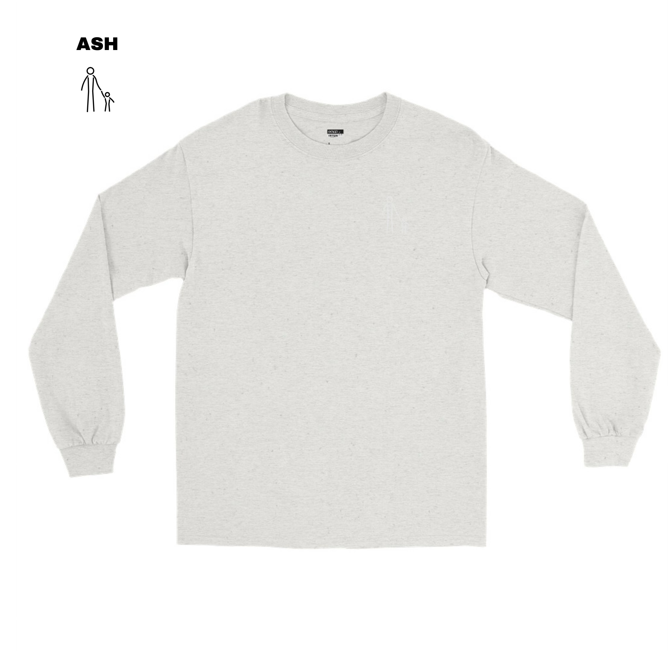 Father & Child Long Sleeve - Ash.png
