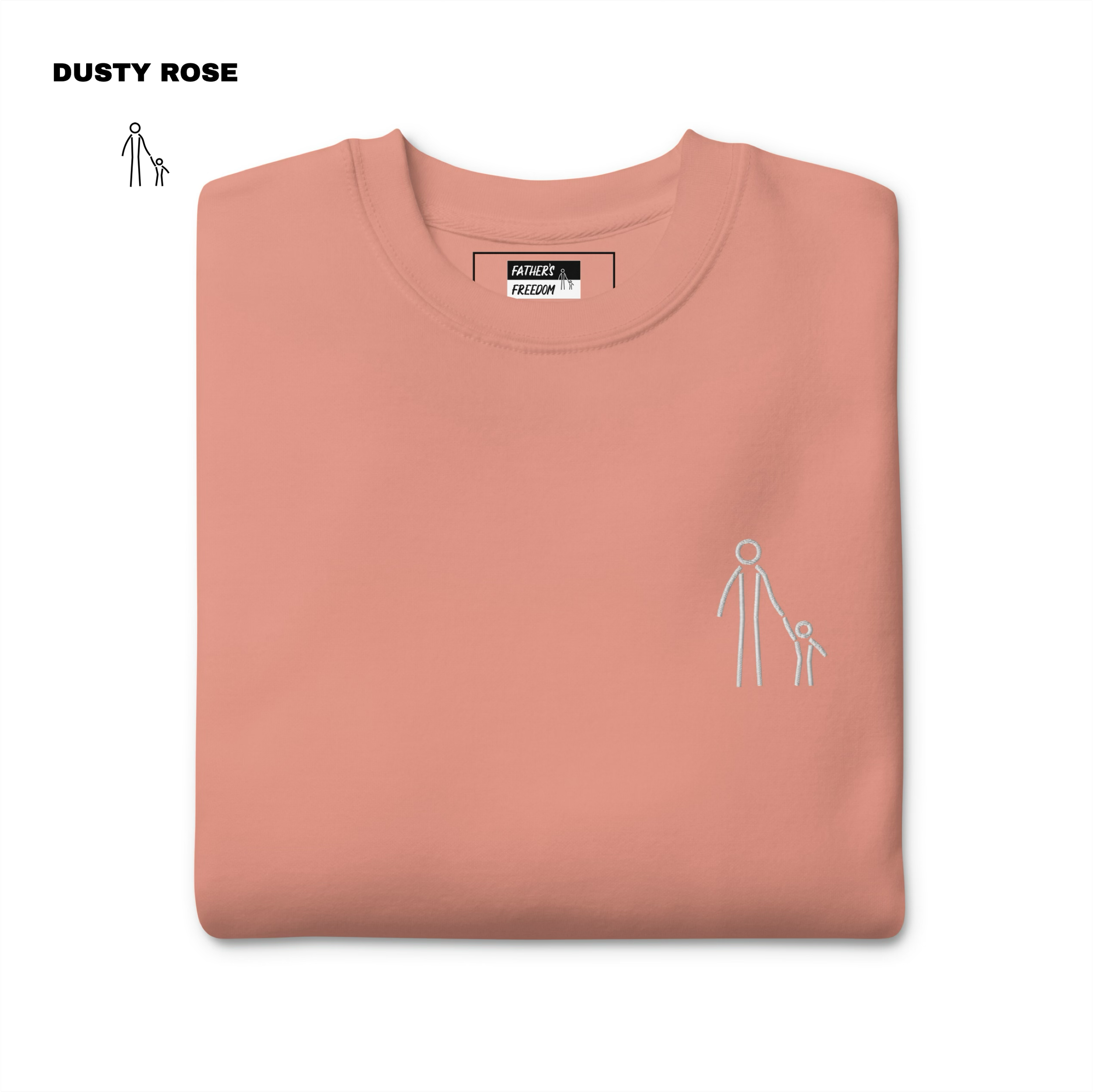 Father & Child Sweatshirt - Dusty Rose.png