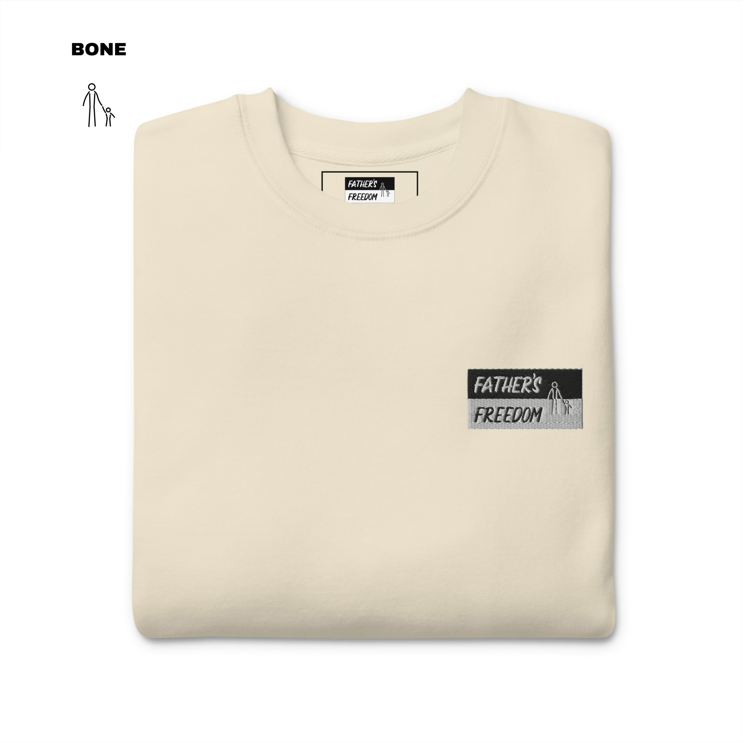 Father's Freedom Sweatshirt - Bone.png