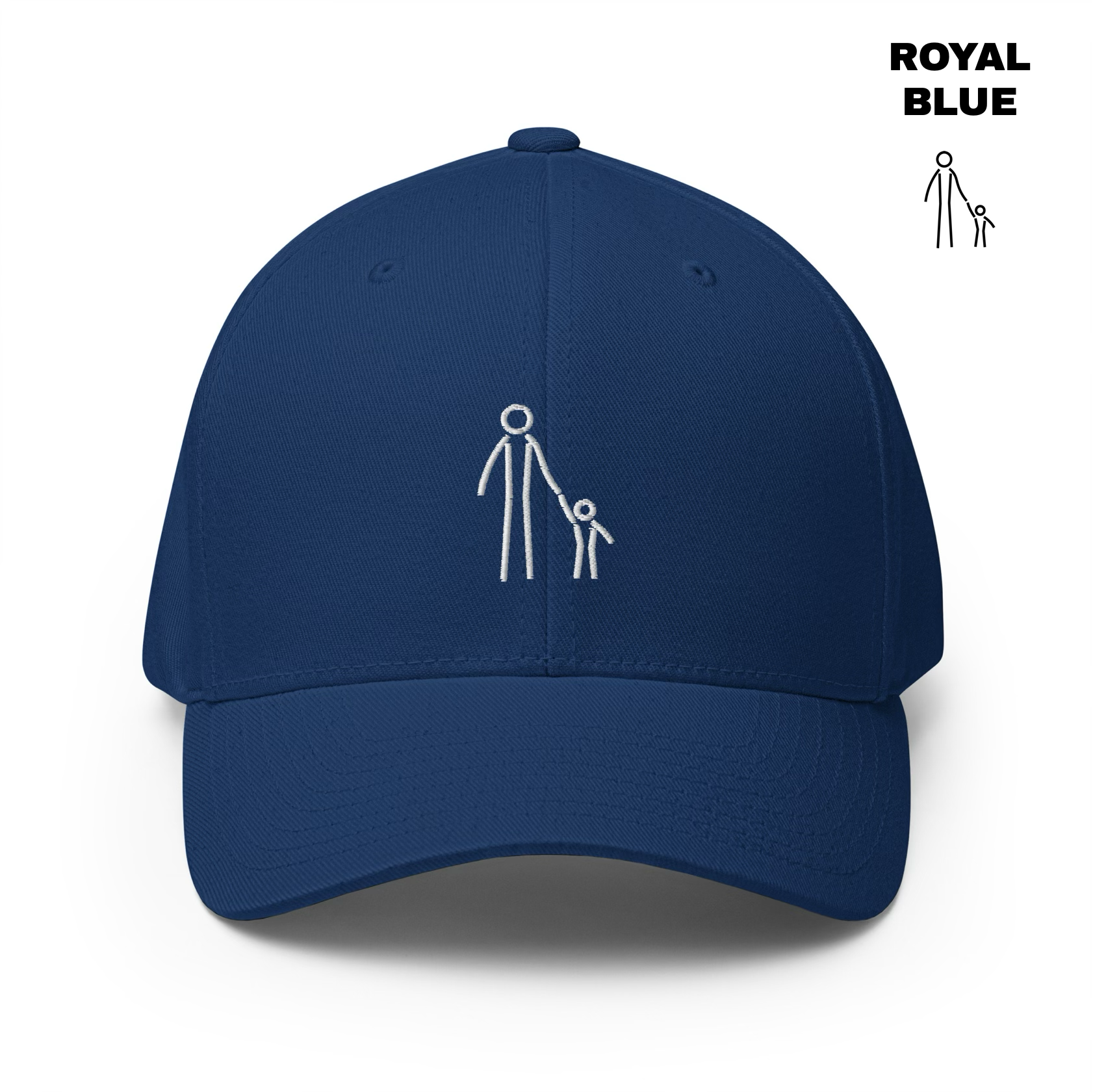 Father & Child Flexfit Cap - Royal Blue.png
