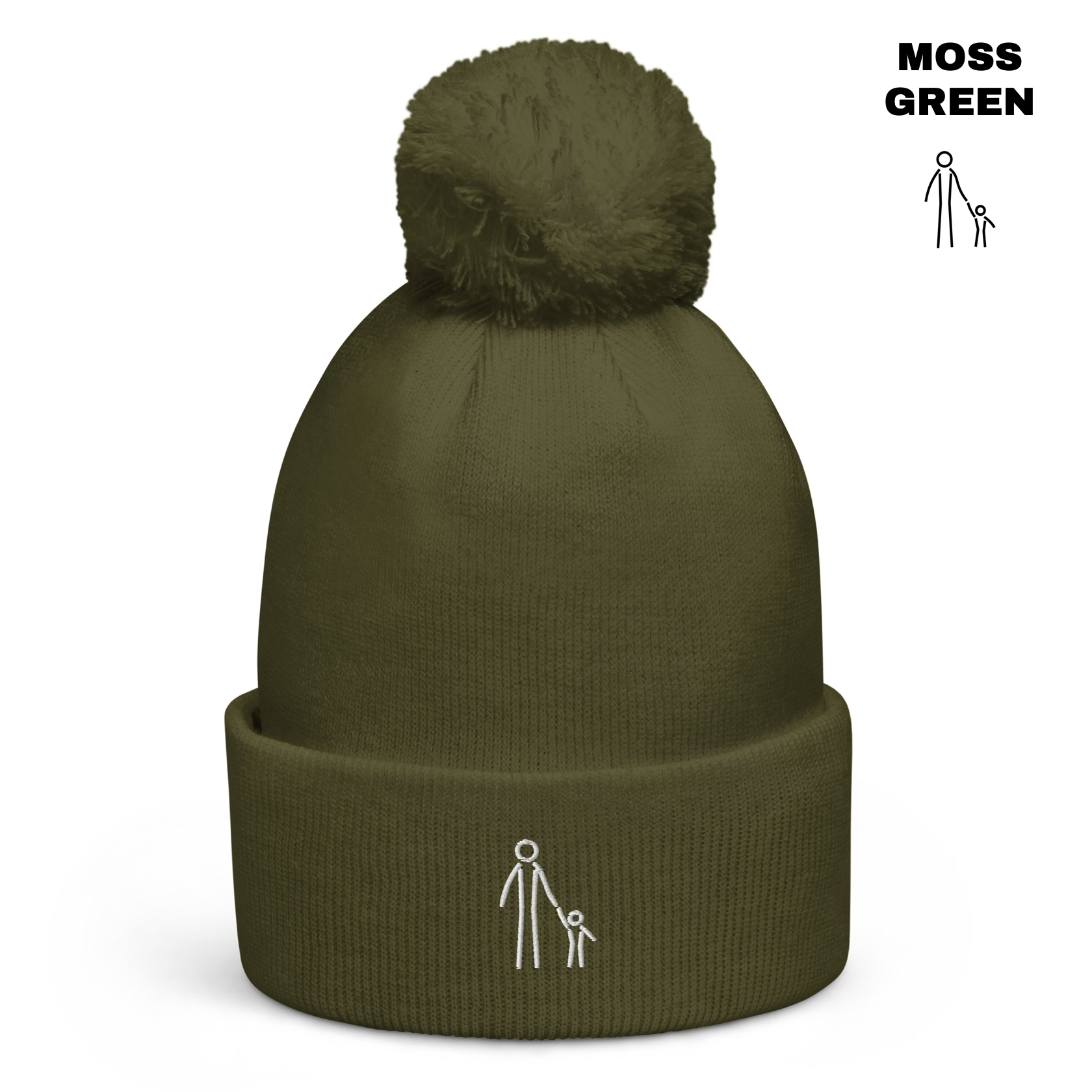 Father & Child Bobble - Moss Green.png