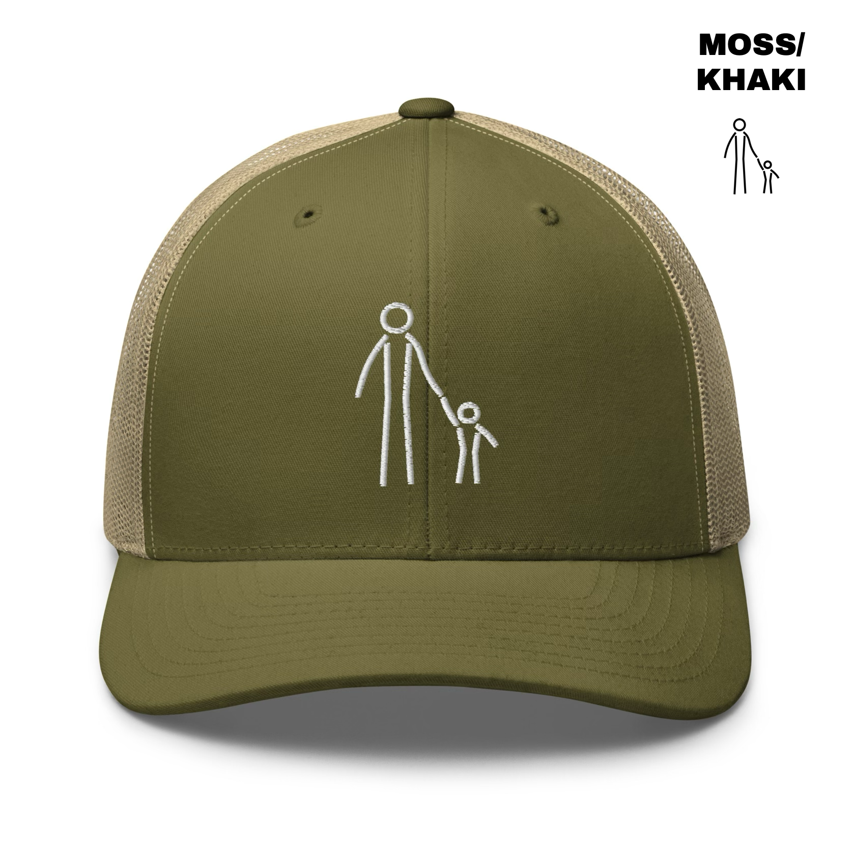 Father & Child Trucker - Moss:Khaki.png