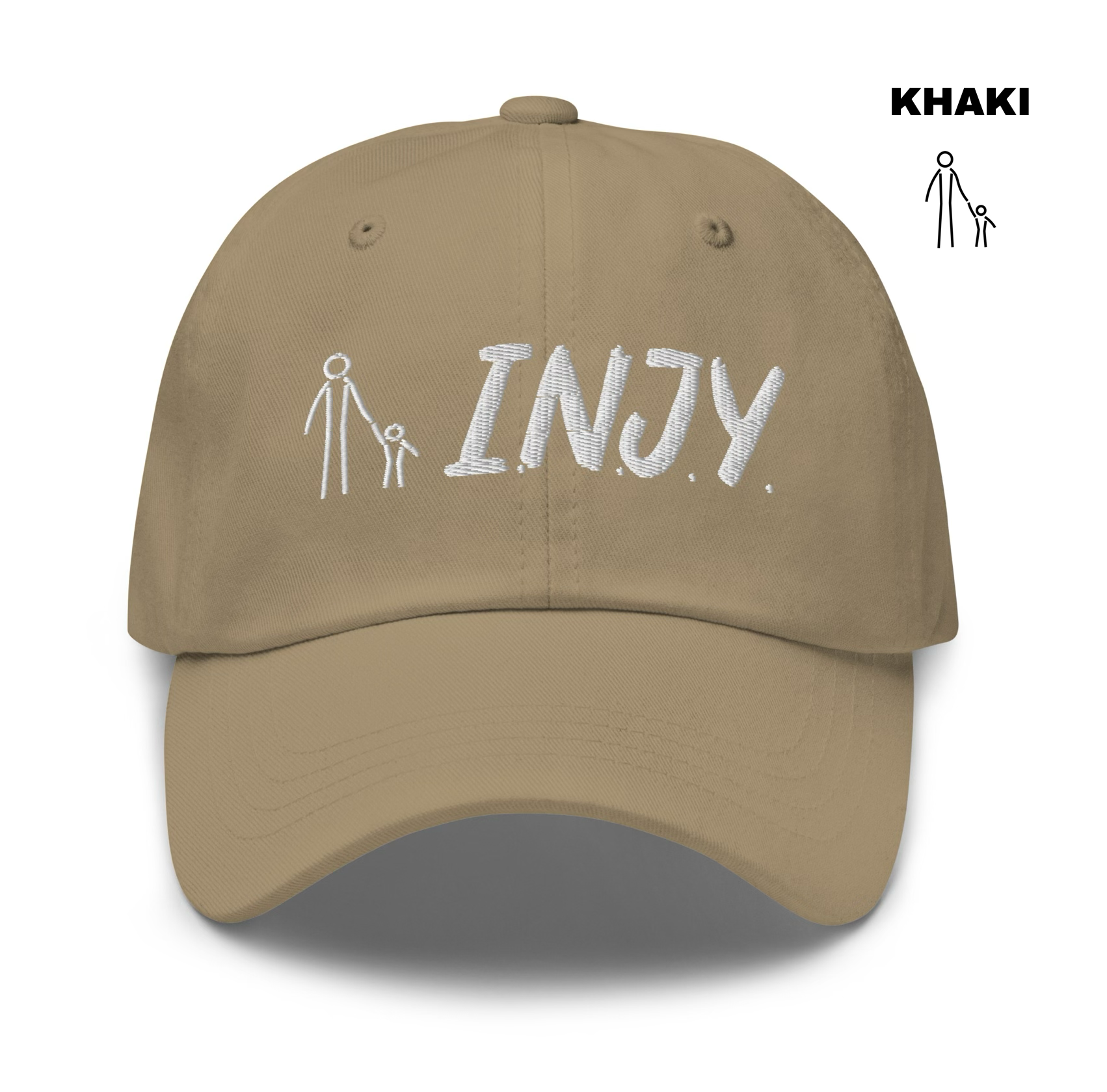 INJY Dad Hat - Khaki.png