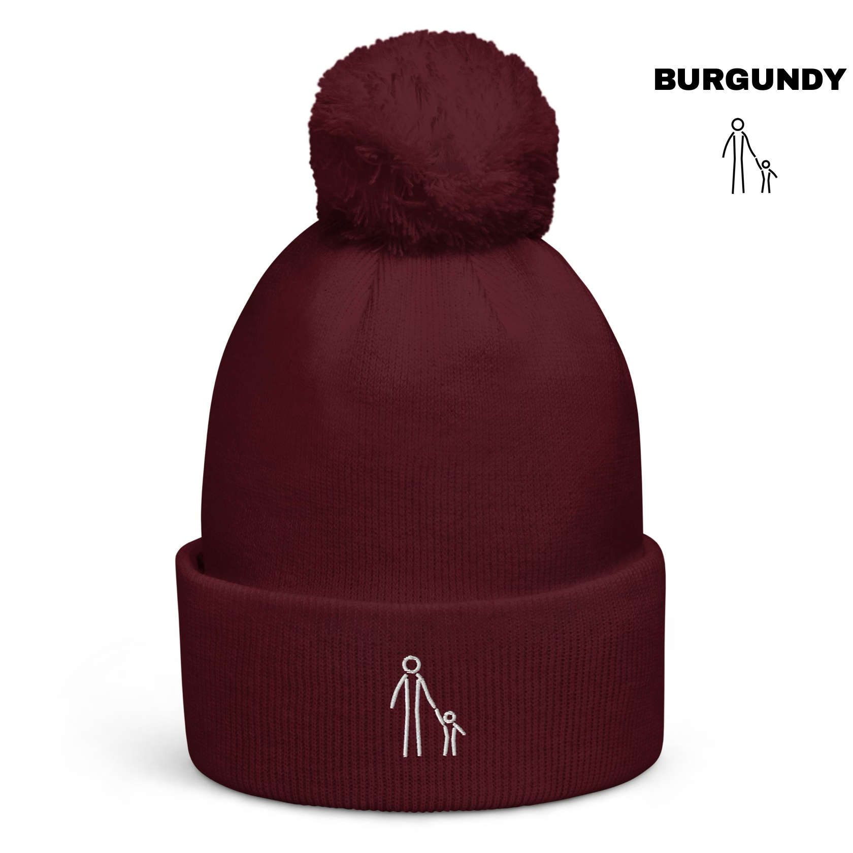 Father & Child Bobble - Burgundy.png