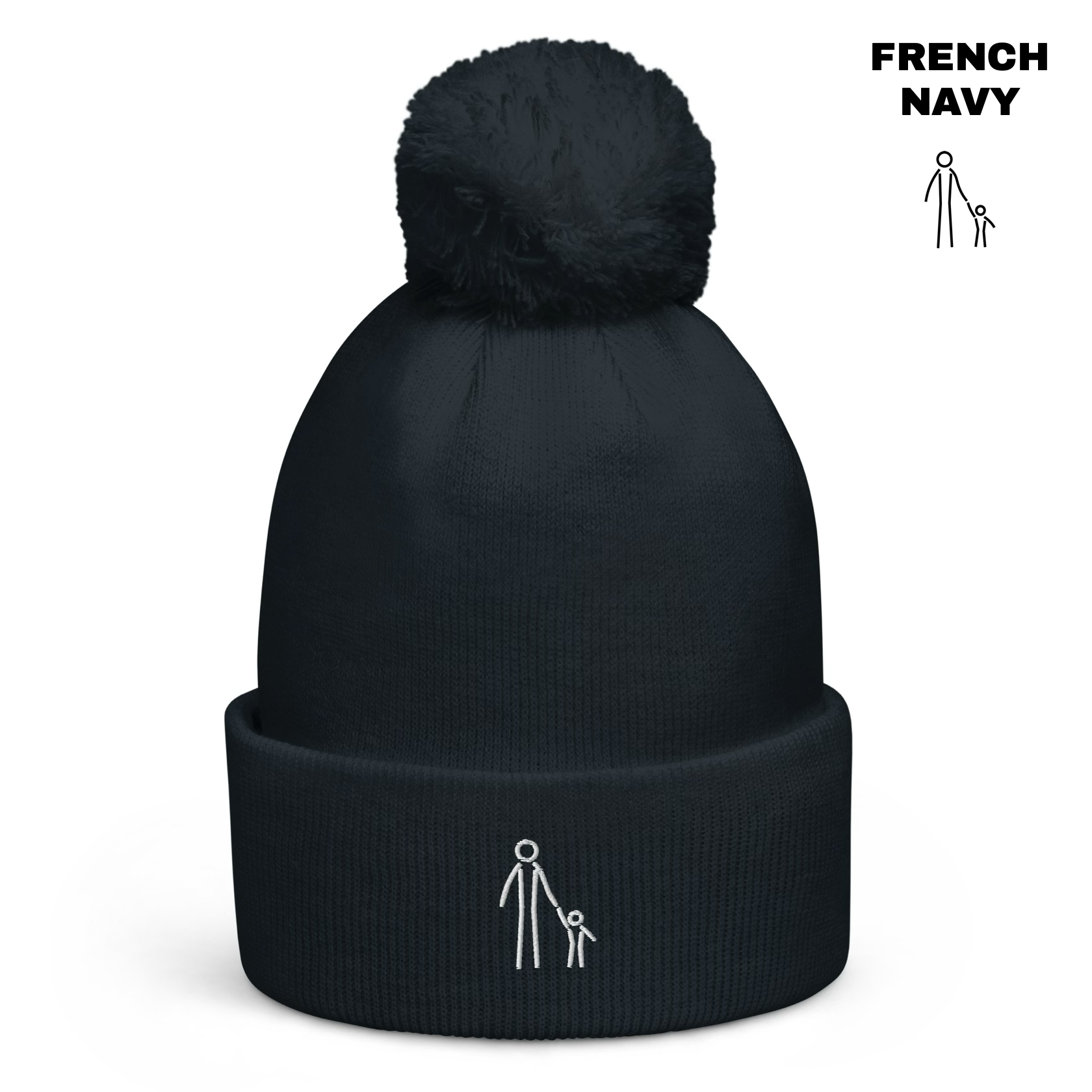 Father & Child Bobble - French Navy.png