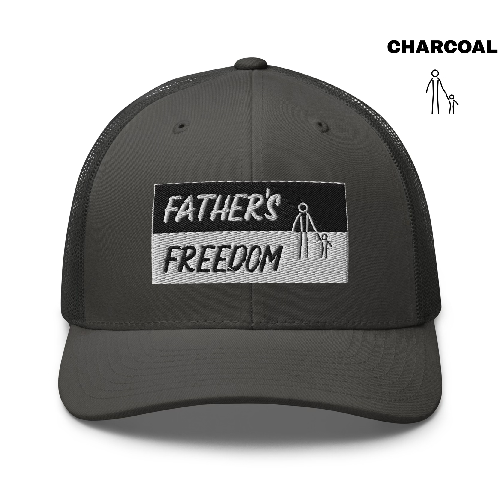 Father's Freedom Trucker - Charcoal.png