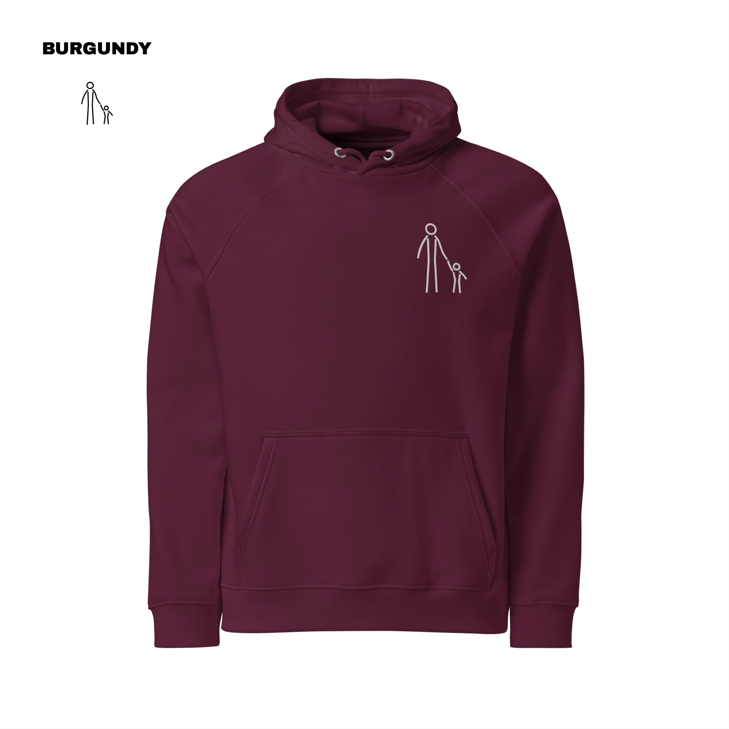 Father & Child Hoody - Burgundy.png