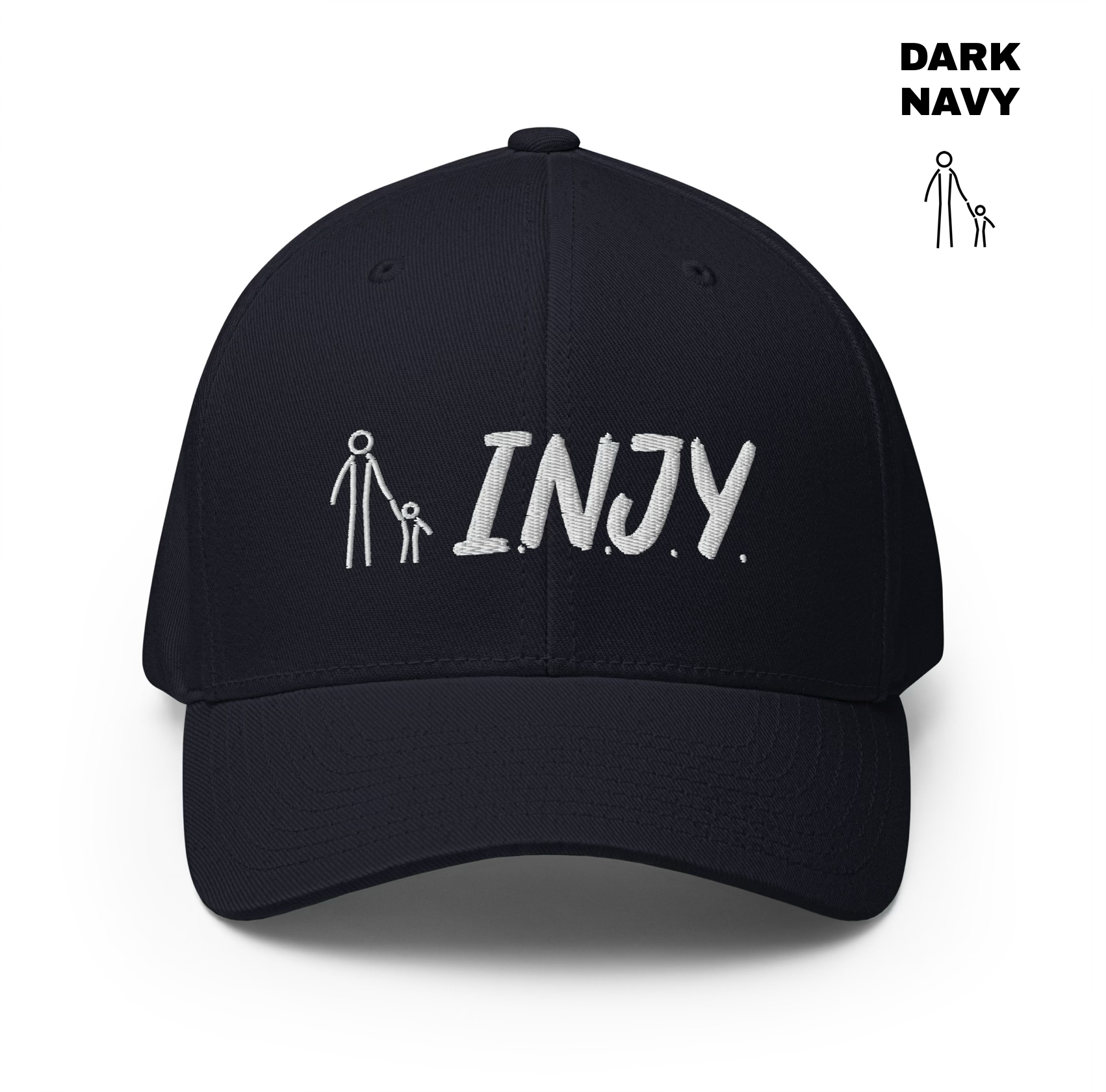 INJY Flexfit Cap - Dark Navy.png