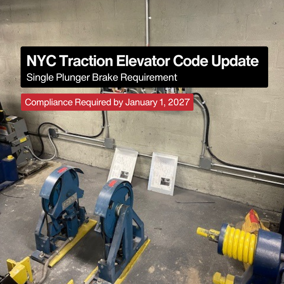 NYC Elevator Brake Upgrade Deadline 2027