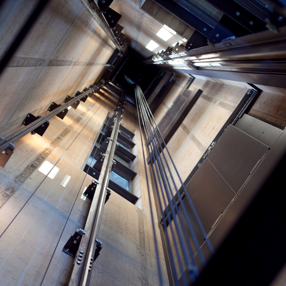 Elevator shaft New York City