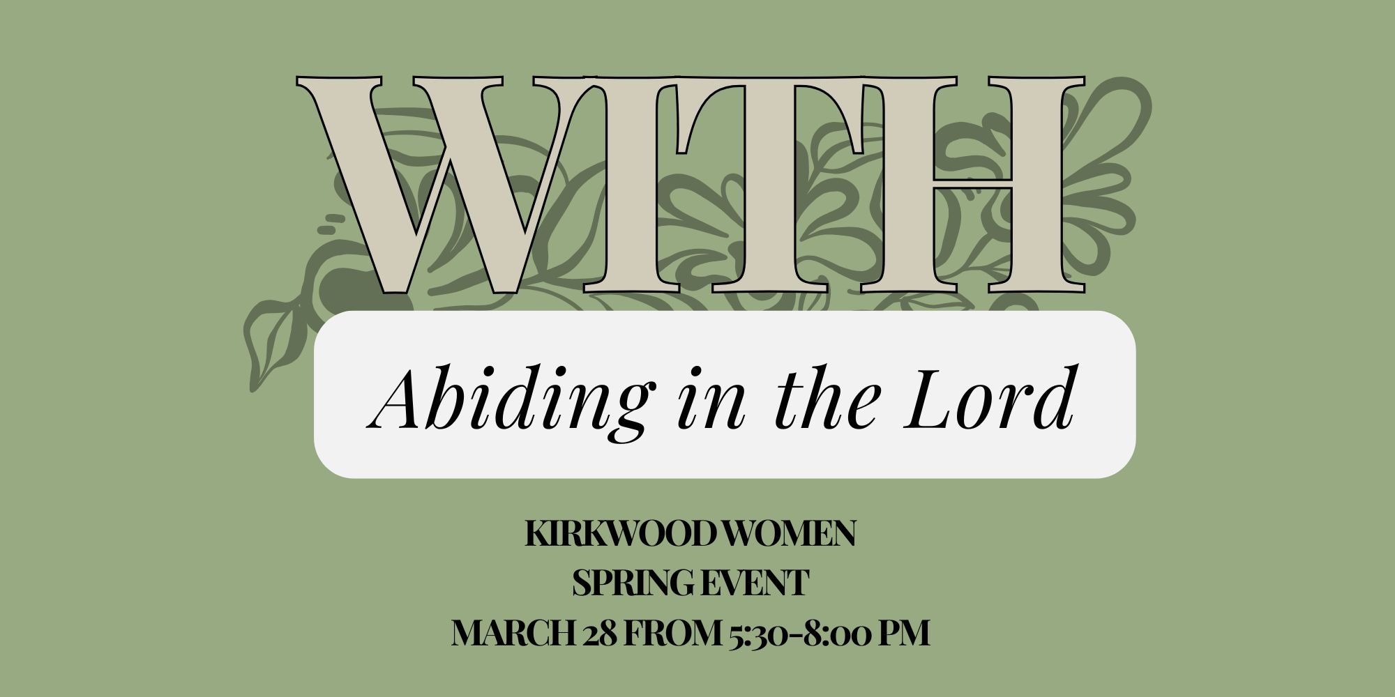 Women's Spring Event