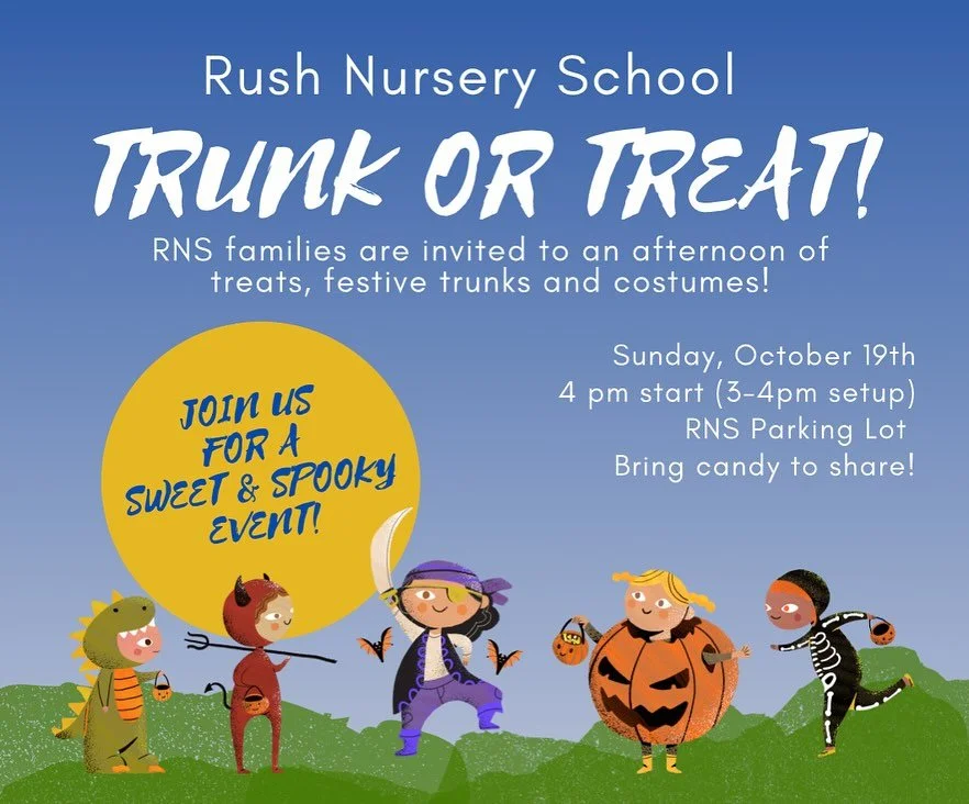 🎃Join us for the annual RNS Trunk or Treat! Wear your costume, bring treats to share &amp; decorate your trunk!! 

🍕We will also have our Pizza Hut fundraiser! Order on the event page and have pizza delivered right to the event to take home, all pr
