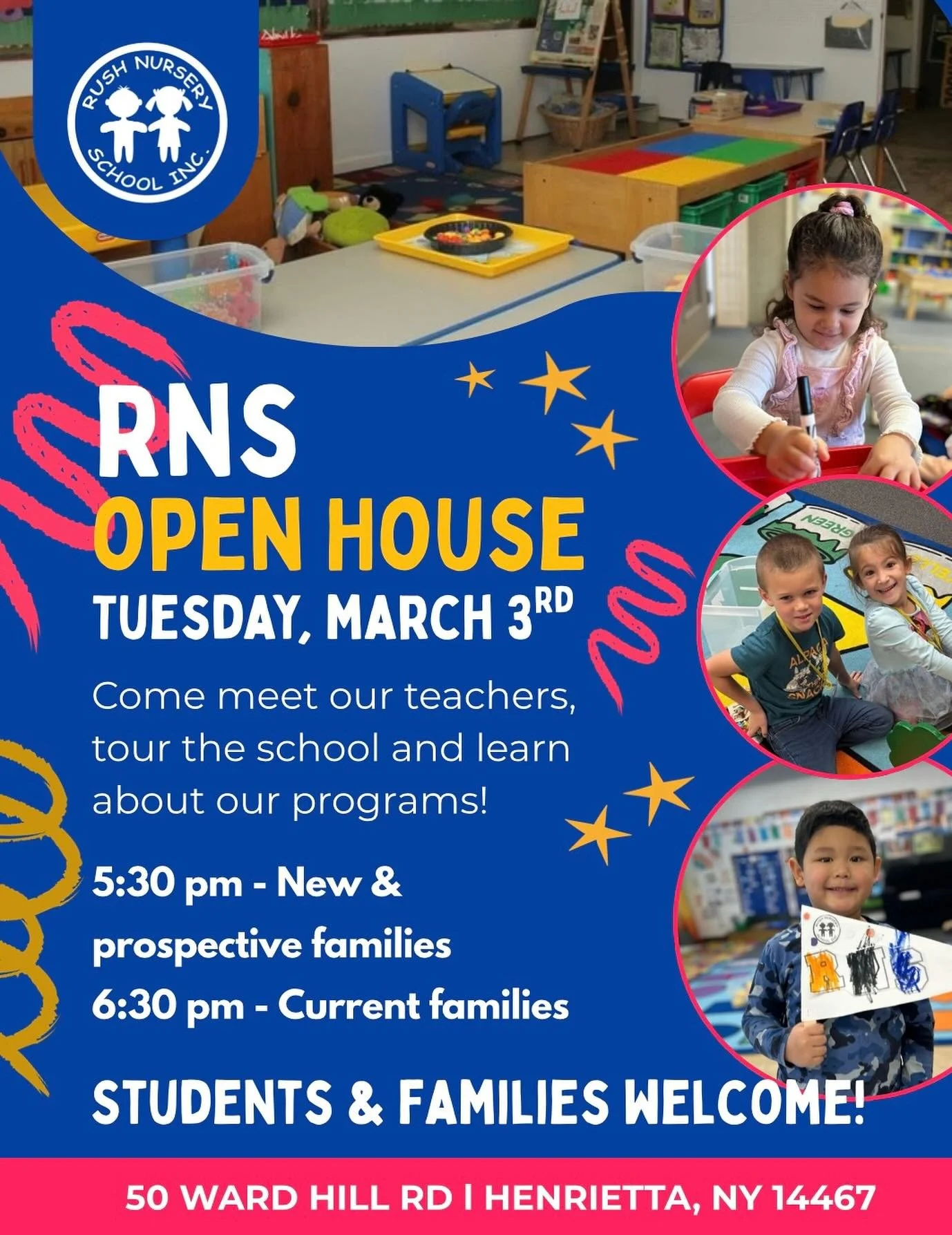 🏠Open House is tonight! Come meet our teachers and families, admire our student artshow and shop our Scholastic Book Fair 📚✏️🧑&zwj;🧑&zwj;🧒&zwj;🧒